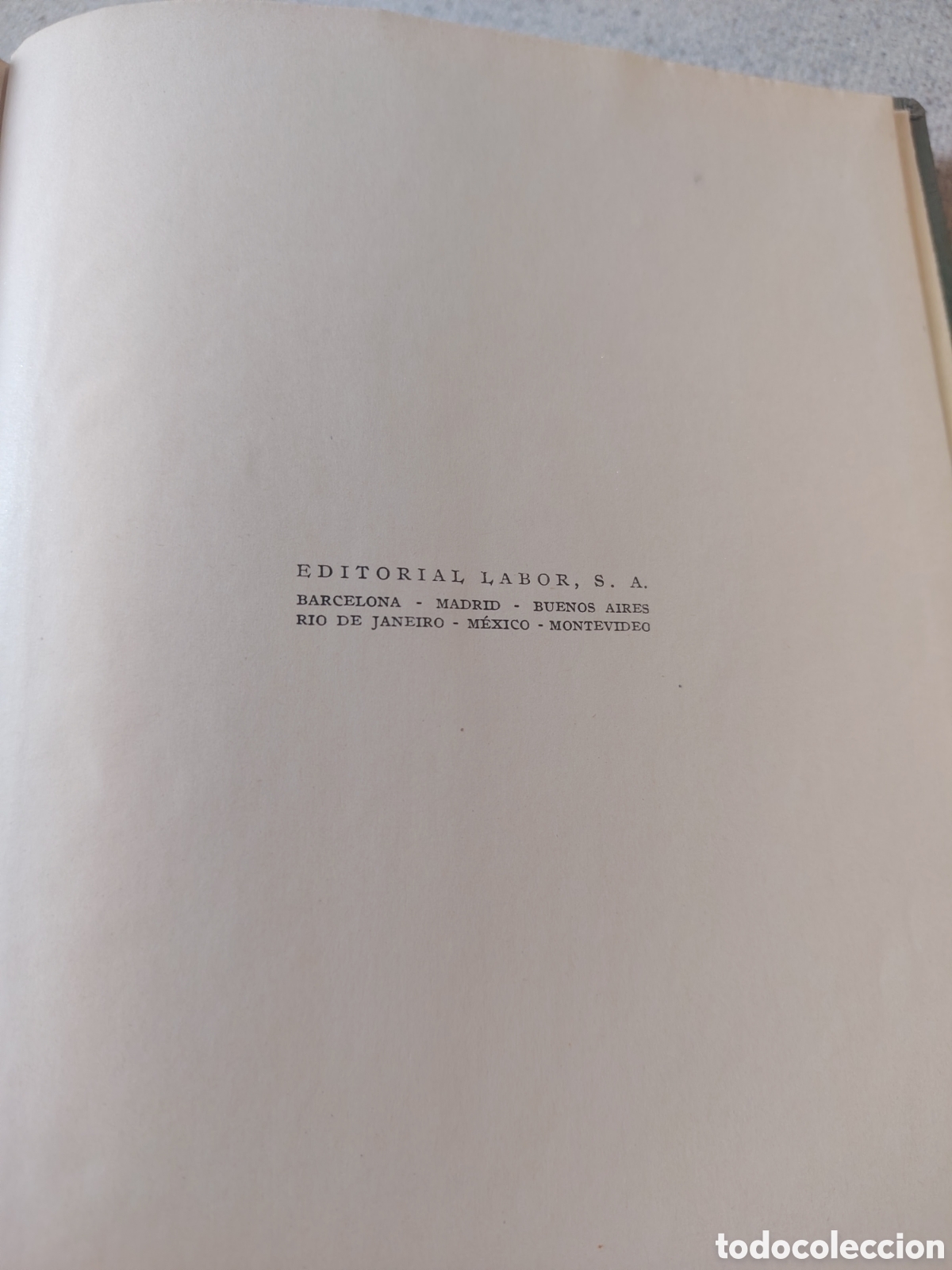 Libros de segunda mano: Diccionario bot&aacute;nico Labor 1953. Font Quer - Foto 4