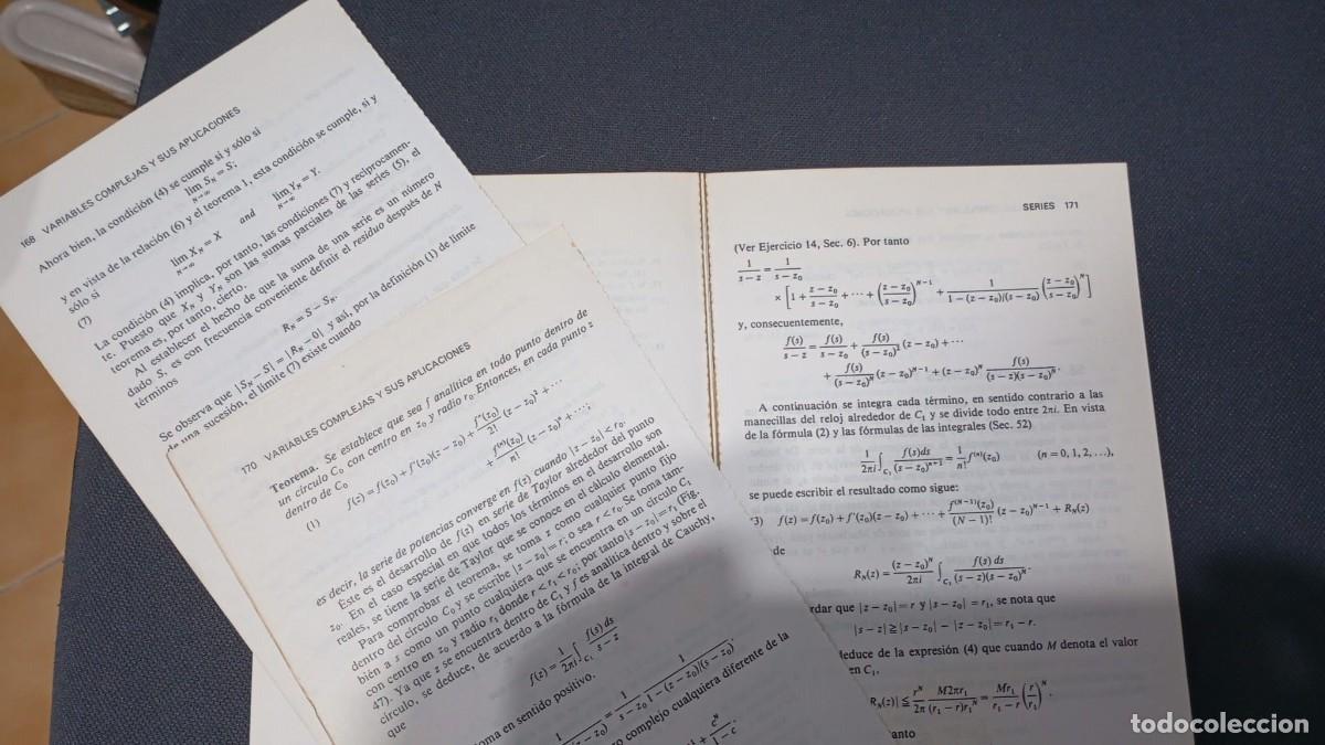 Libros de segunda mano de ciencias: Variables complejas y sus aplicaciones - Foto 6