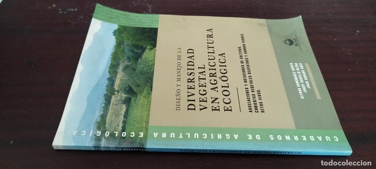 Libros de segunda mano: DIVERSIDAD VEGETAL EN AGRICULTURA ECOLOGICA / DOMINGUEZ-ROSELLO-AGUADO / PU-GUI-20 / AGRARIO