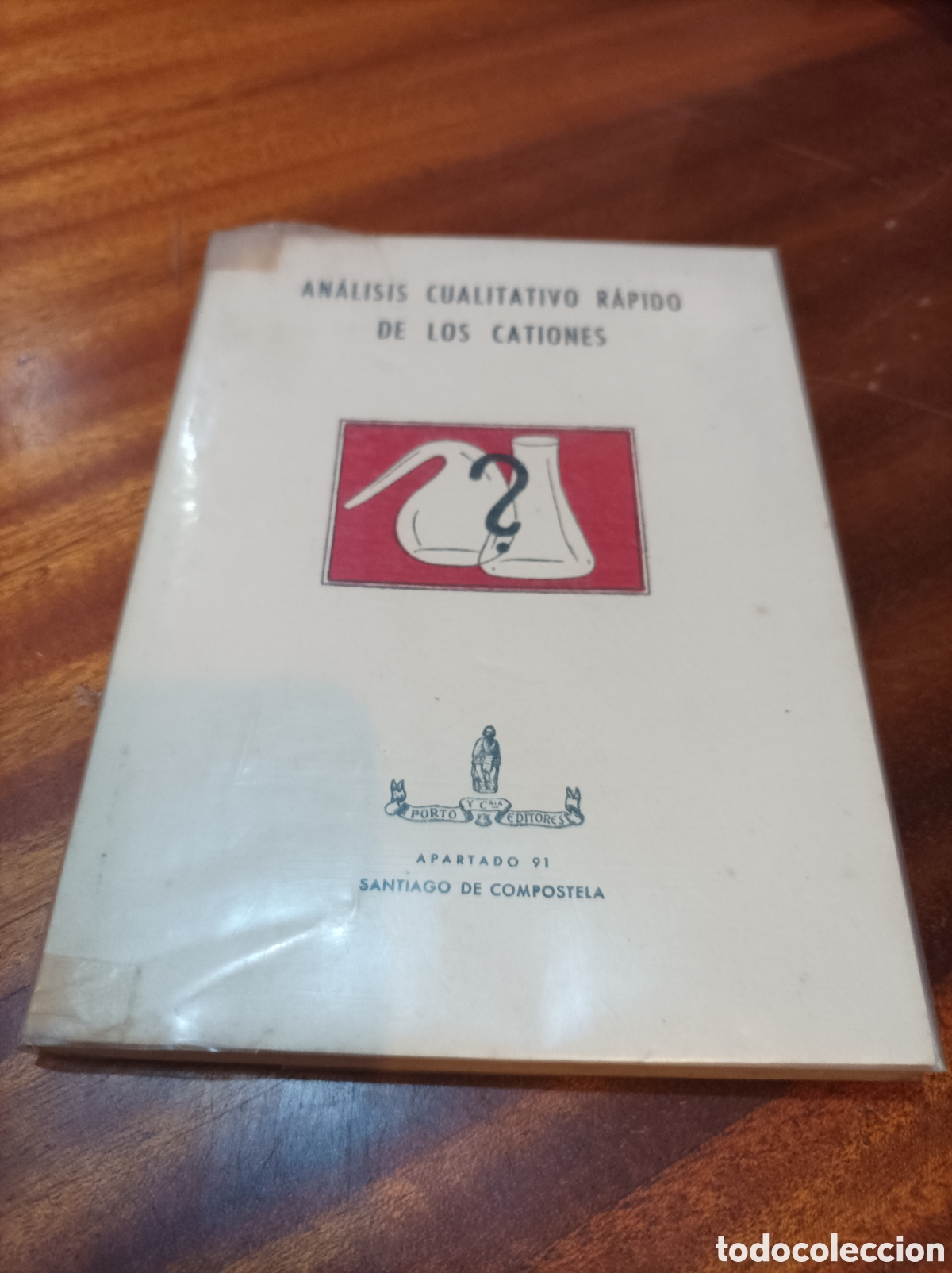 Libros de segunda mano de Ciencias: AN&Aacute;LISIS CUALITATIVO R&Aacute;PIDO DE CATIONES .CHARLOT/BEZIER/GAUGUIN . SANTIAGO DE COMPOSTELA.
