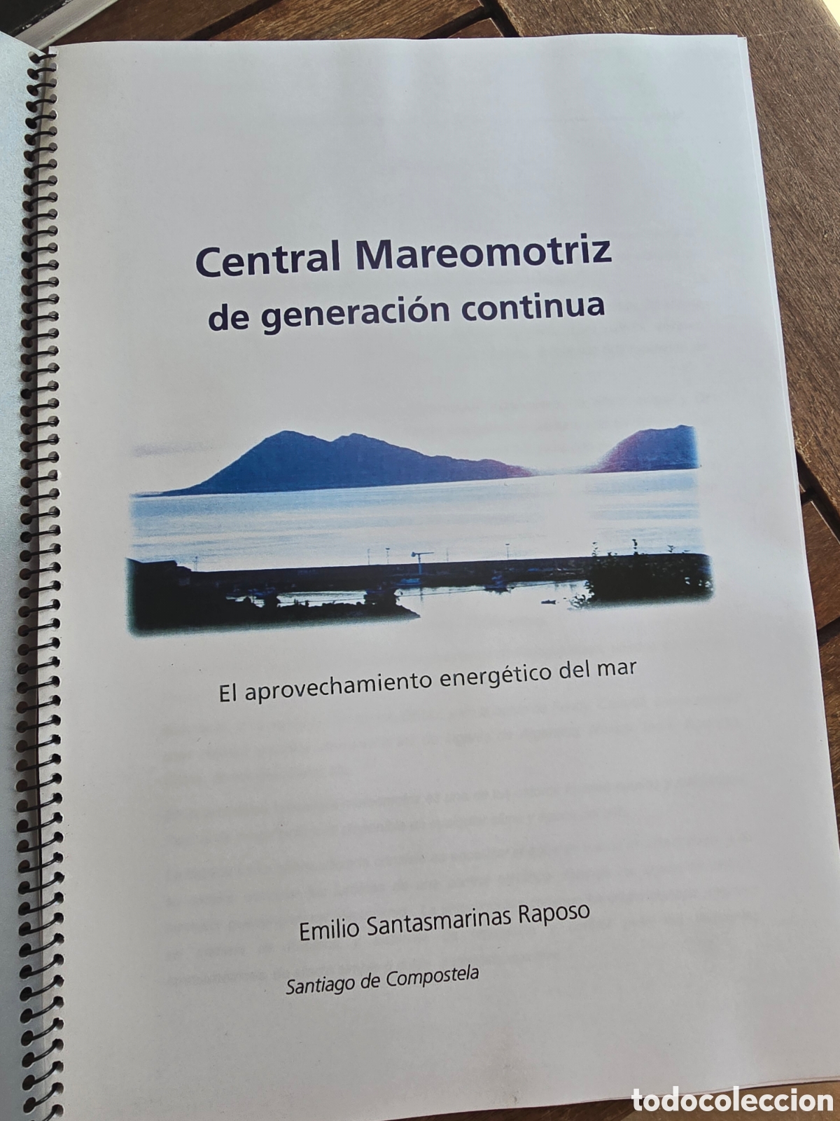 Libros de segunda mano: EL APROVECHAMIENTO ENERGETICO DEL MAR Emilio Santasmarinas Raposo Santiago de Compostela