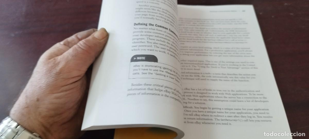 Libros de segunda mano de ciencias: EBAY WEB SERVICES BUILDING APPLICATIONS WITH THE EBAY API/INGLES Miner&iacute;a datos servicios web - Foto 14