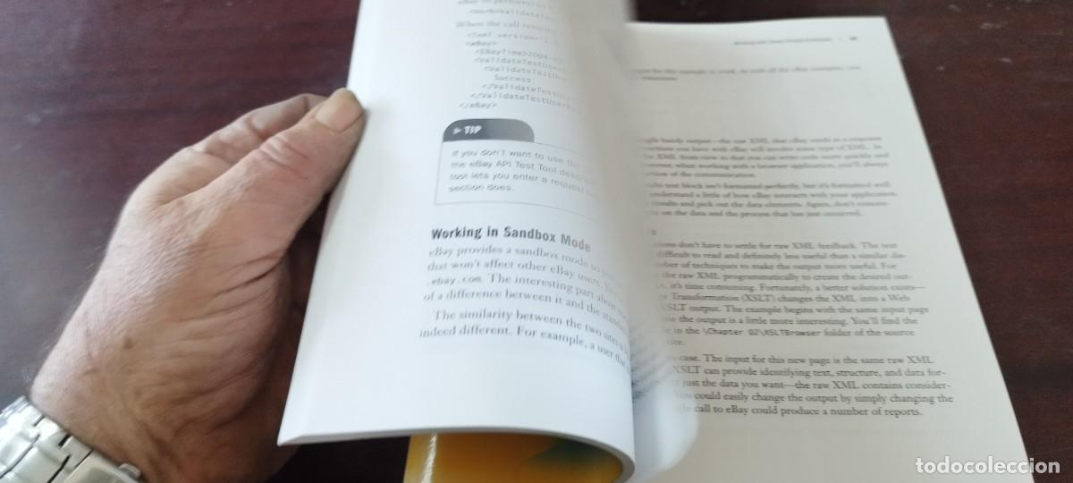 Libros de segunda mano de ciencias: EBAY WEB SERVICES BUILDING APPLICATIONS WITH THE EBAY API/INGLES Miner&iacute;a datos servicios web - Foto 16