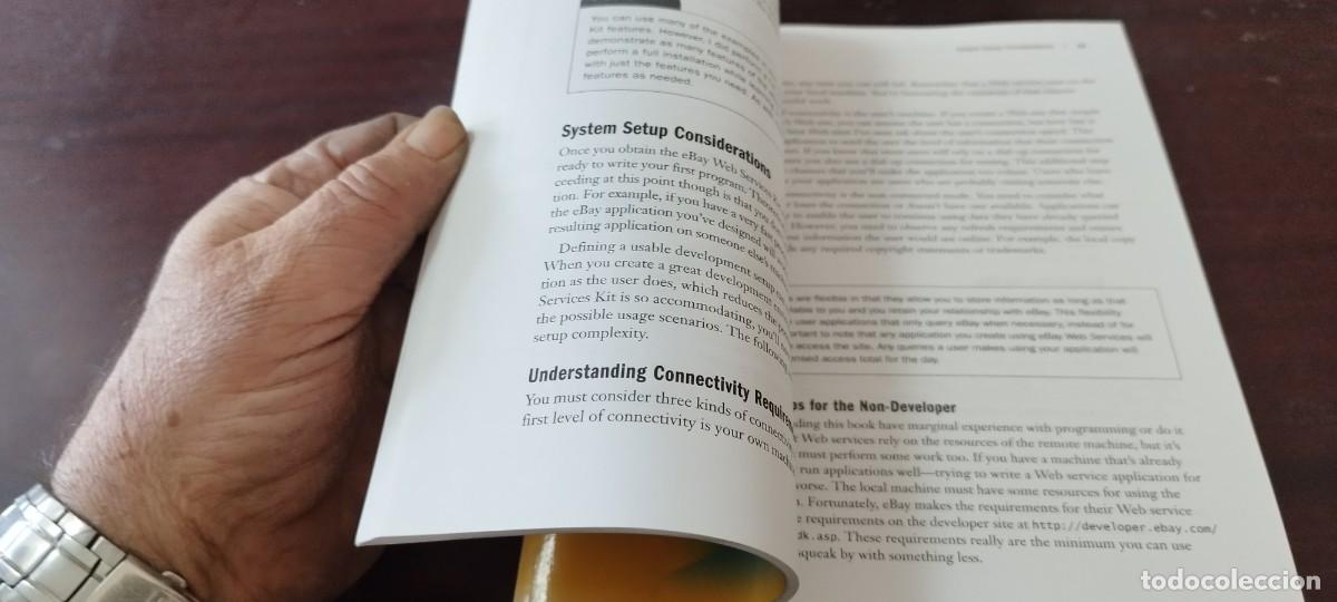 Libros de segunda mano de ciencias: EBAY WEB SERVICES BUILDING APPLICATIONS WITH THE EBAY API/INGLES Miner&iacute;a datos servicios web - Foto 17