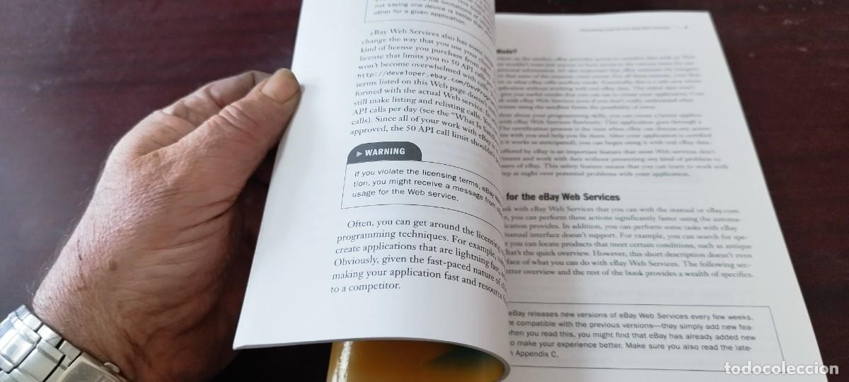 Libros de segunda mano de ciencias: EBAY WEB SERVICES BUILDING APPLICATIONS WITH THE EBAY API/INGLES Miner&iacute;a datos servicios web - Foto 18