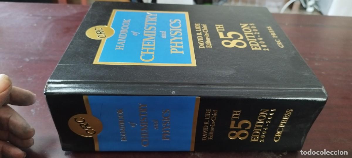 Libros de segunda mano de Ciencias: HANDBOOK OF CHEMISTRY AND PHYSICS/85TH EDITION 2004-5 / INGLES Manual CRC de Qu&iacute;mica y F&iacute;sica