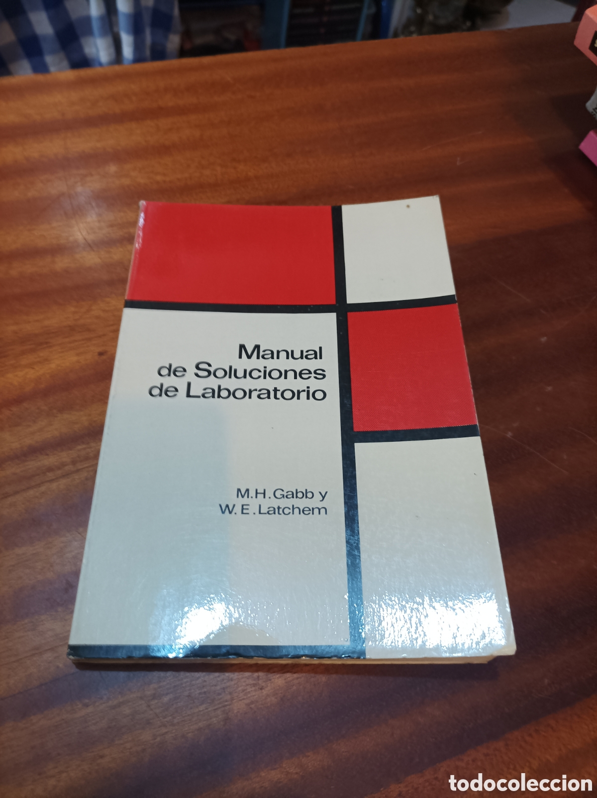 Libros de segunda mano de Ciencias: MANUAL DE SOLUCIONES DE LABORATORIO.M.H.GABB/W.E.LSTCHEM.