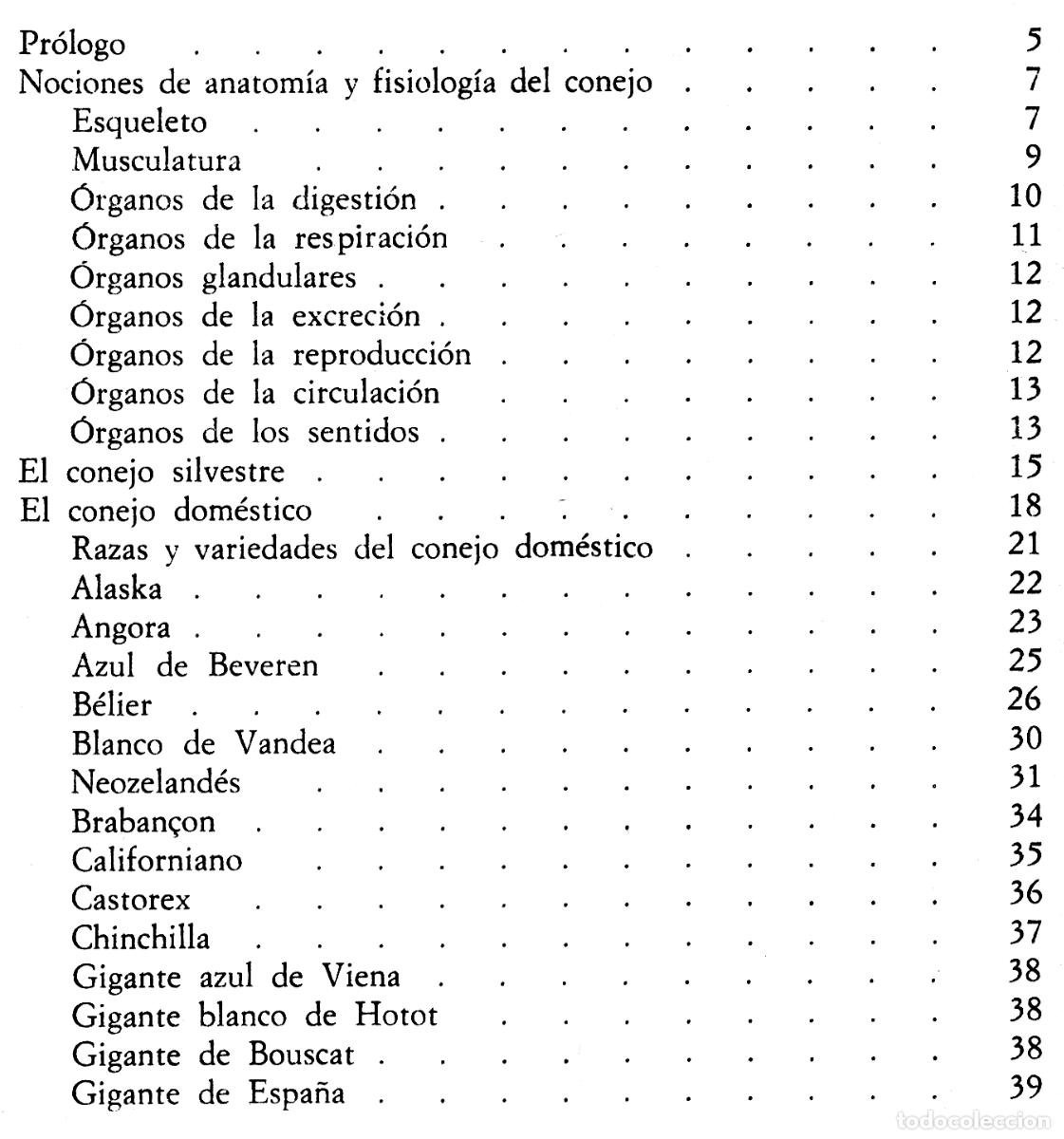 Libros de segunda mano: CRIA MODERNA DE LOS CONEJOS. MARIO VACCARO. - Foto 8