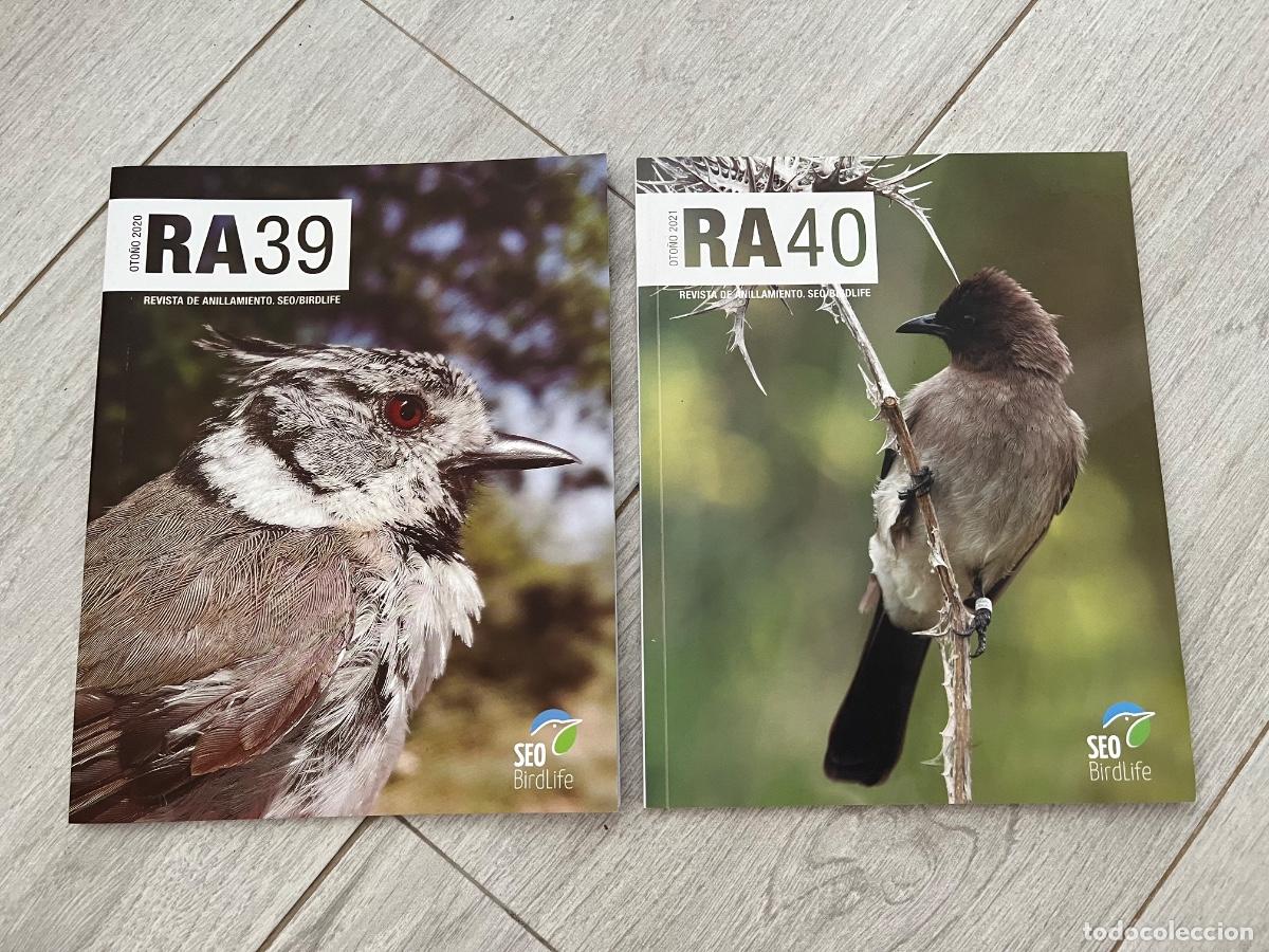 Libros de segunda mano: REVISTA DE ANILLAMIENTO - N&Uacute;MEROS 39 y 40 - SEO BIRDLIFE