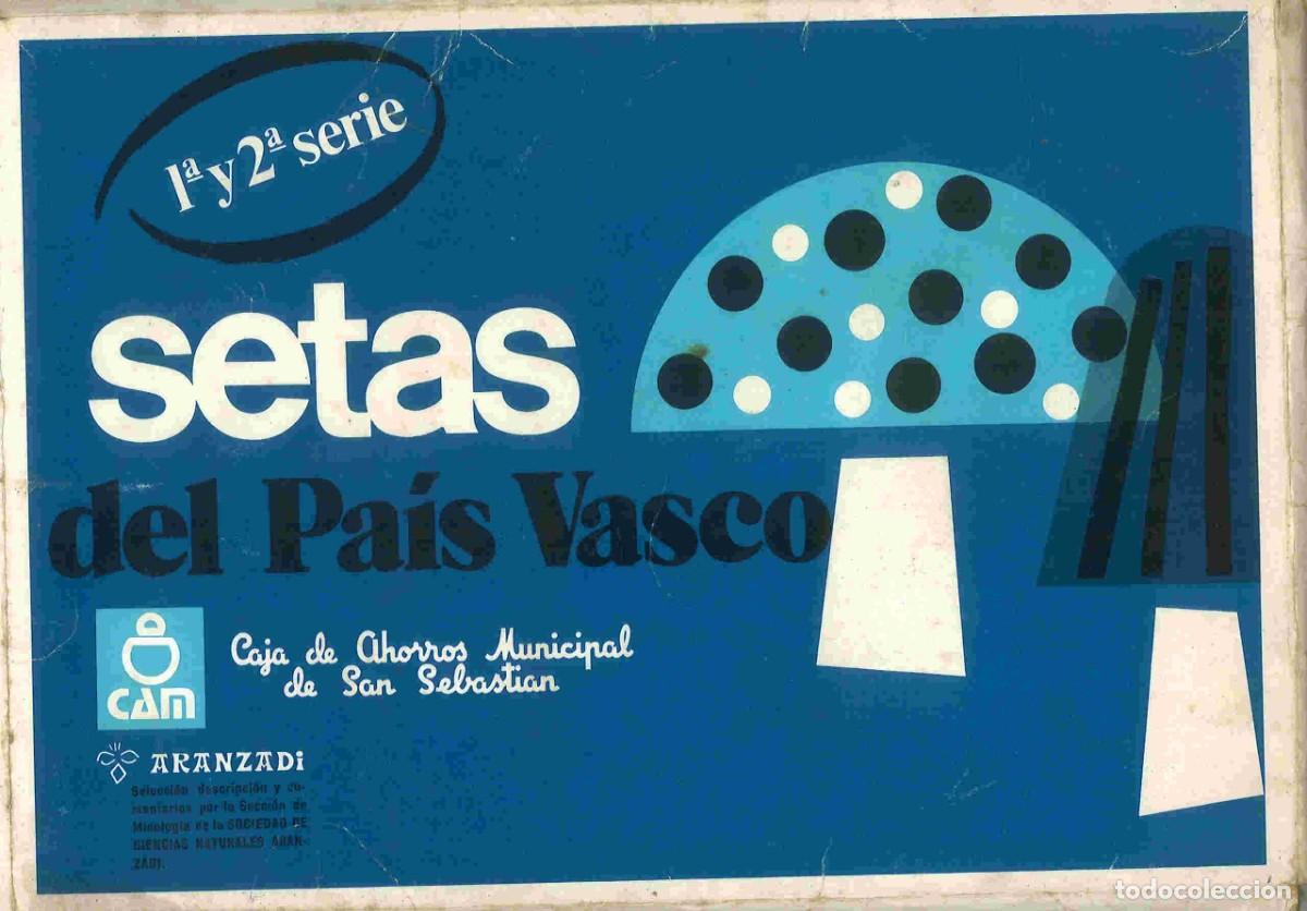 Libros de segunda mano: Setas del Pa&iacute;s Vasco. 1&ordf; y 2&ordf; serie. 1974