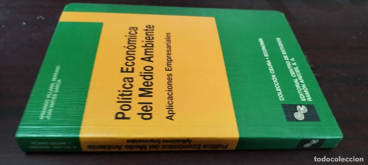 Libros de segunda mano: POLITICA ECONOMICA DEL MEDIO AMBIENTE / APLICACIONES EMPRESARIALES / KARA41 / RAMON ARECES