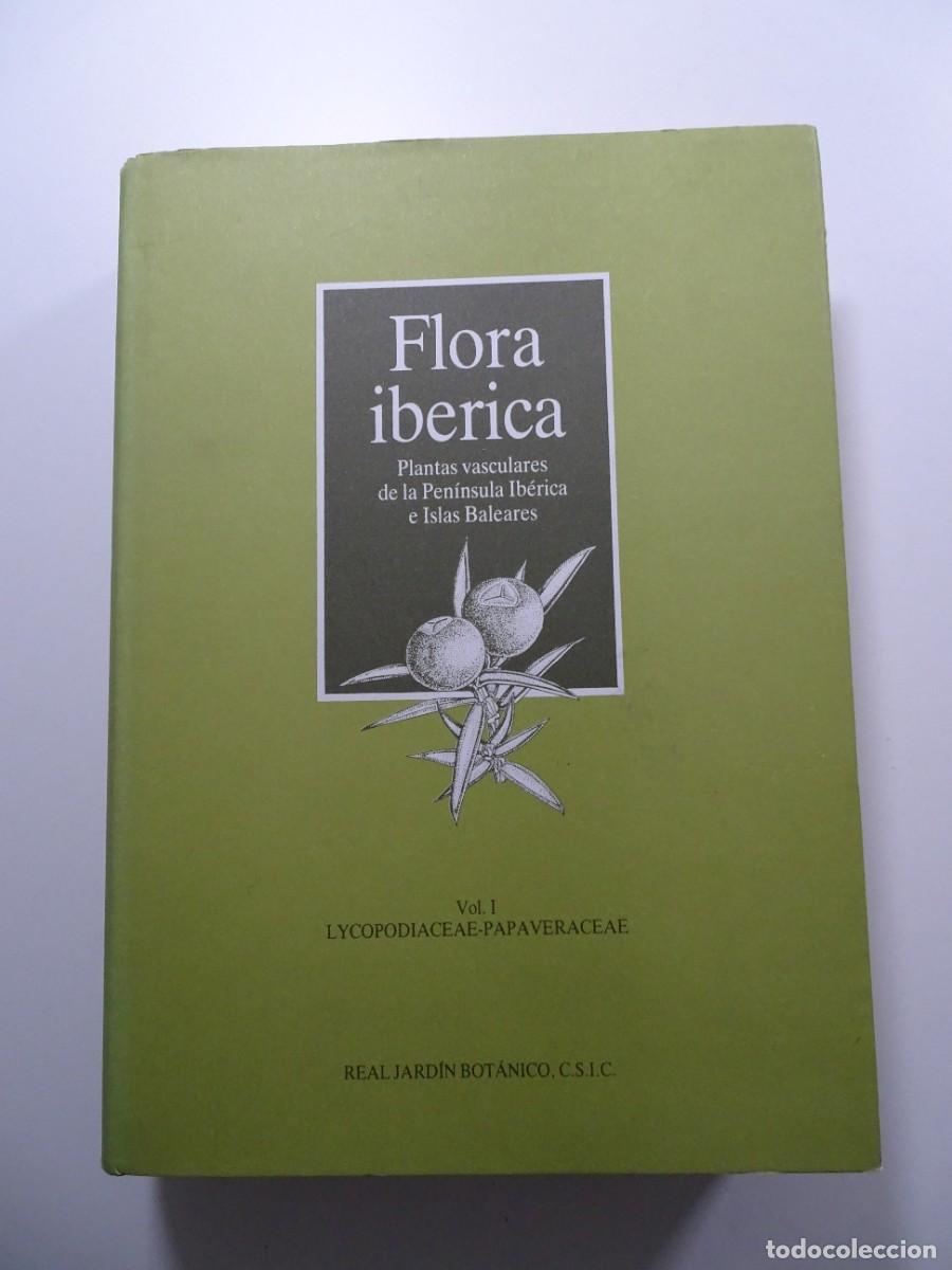 Libros de segunda mano: Flora Ib&eacute;rica. Plantas vasc. de P. Ib&eacute;rica e I. Baleares. V. 1 Lycopodiaceae-Papaveraceae RJB,CSIC