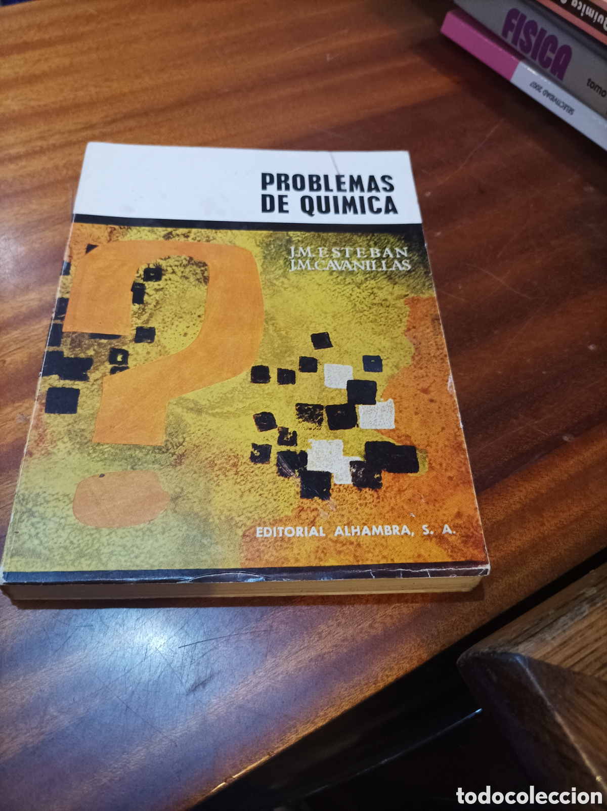 Libros de segunda mano de Ciencias: PROBLEMAS DE QU&Iacute;MICA.J.M.ESTEBAN/J.M.CAVANILLAS.EDITORIAL ALHAMBRA