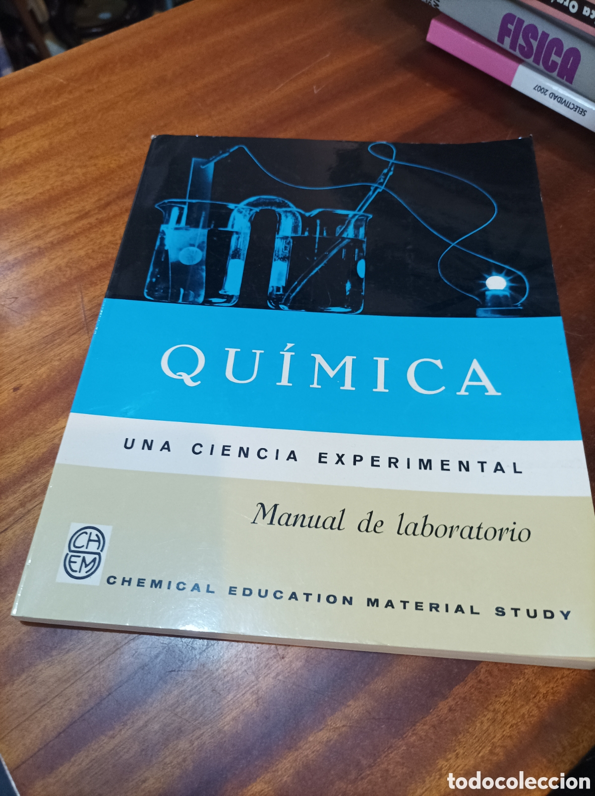 Libros de segunda mano de ciencias: QU&Iacute;MICA UNA CIENCIA EXPERIMENTAL. MANUAL DE LABORATORIO. - Foto 1