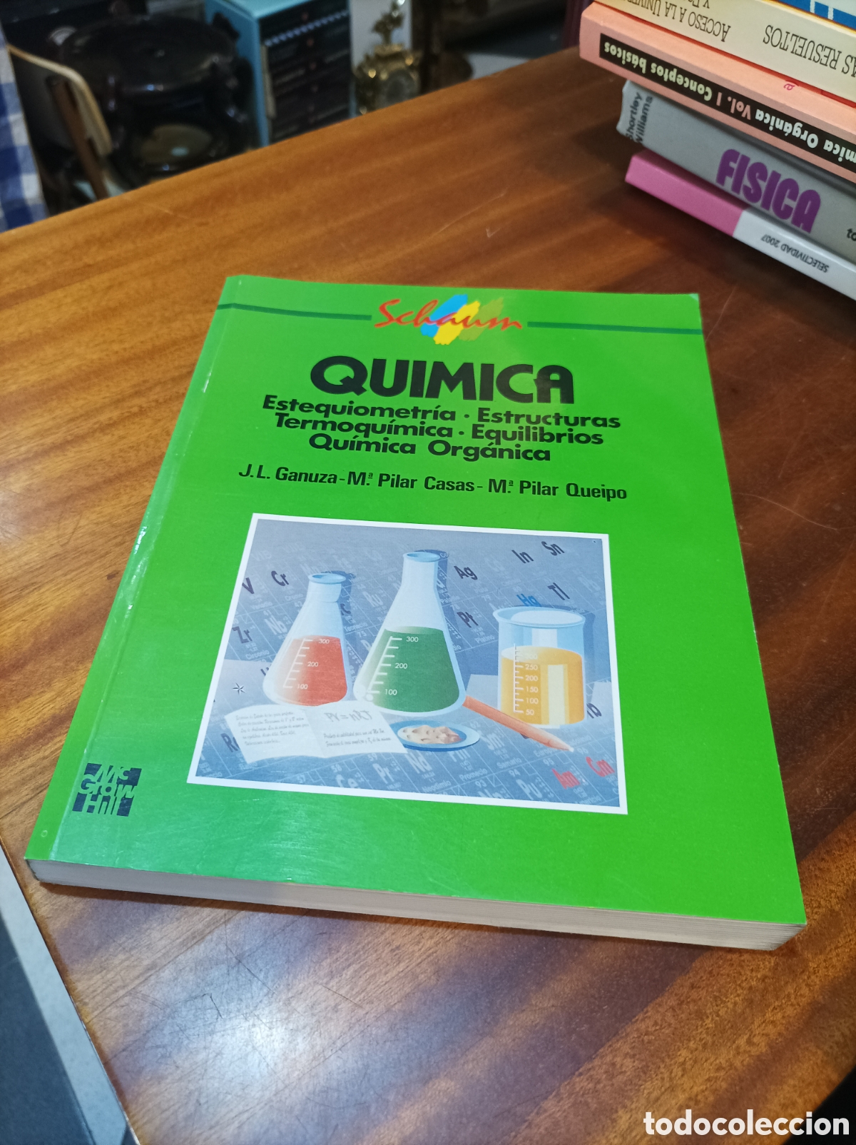 Libros de segunda mano de Ciencias: QU&Iacute;MICA: ESTEQUIOMETR&Iacute;A, ESTRUCTURAS, TERMOQU&Iacute;MICA, EQUILIBRIOS ,.ORG&Aacute;NICA.MCGRAWHILLSERIE SCHAUM.