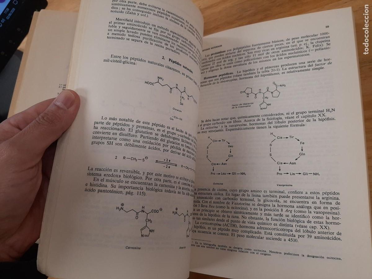 Libros de segunda mano: Manual de Bioqu&iacute;mica - Peter Karlson - Editorial Mar&iacute;n, 1976 - Foto 13