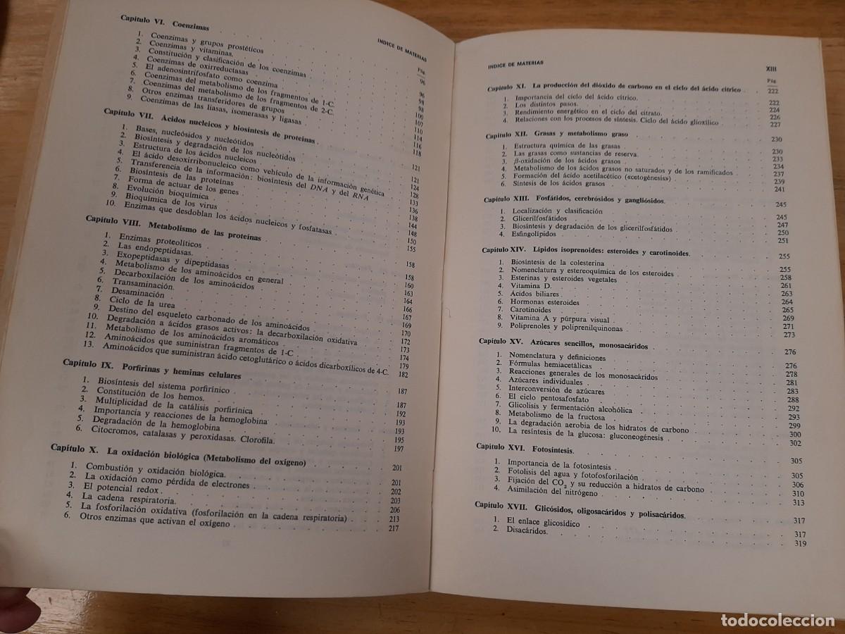 Libros de segunda mano: Manual de Bioqu&iacute;mica - Peter Karlson - Editorial Mar&iacute;n, 1976 - Foto 15