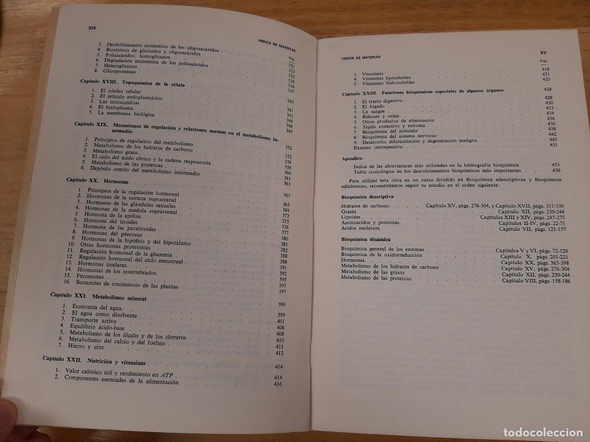 Libros de segunda mano: Manual de Bioqu&iacute;mica - Peter Karlson - Editorial Mar&iacute;n, 1976 - Foto 16