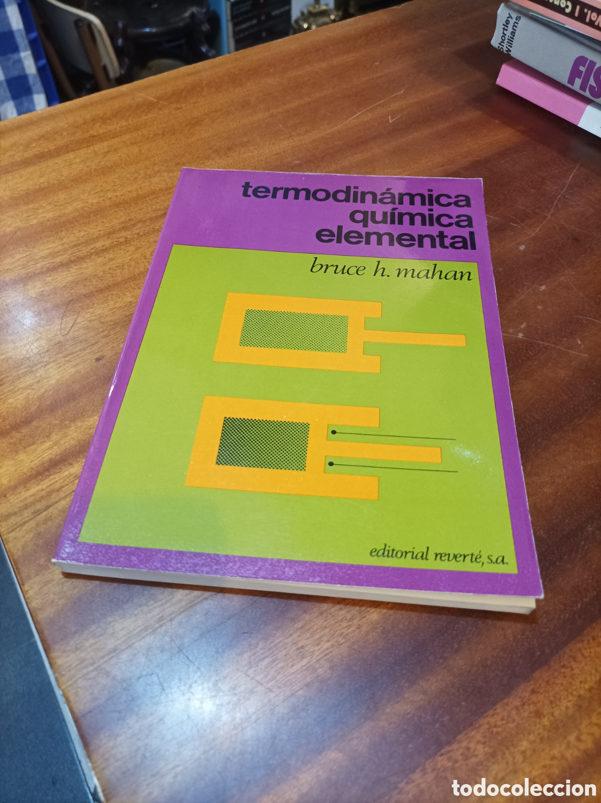 Libros de segunda mano de Ciencias: TERMODIN&Aacute;MICA QU&Iacute;MICA ELEMENTAL.BRUCE H.MAHAN.EDITORIAL REVERT&Eacute; 1972