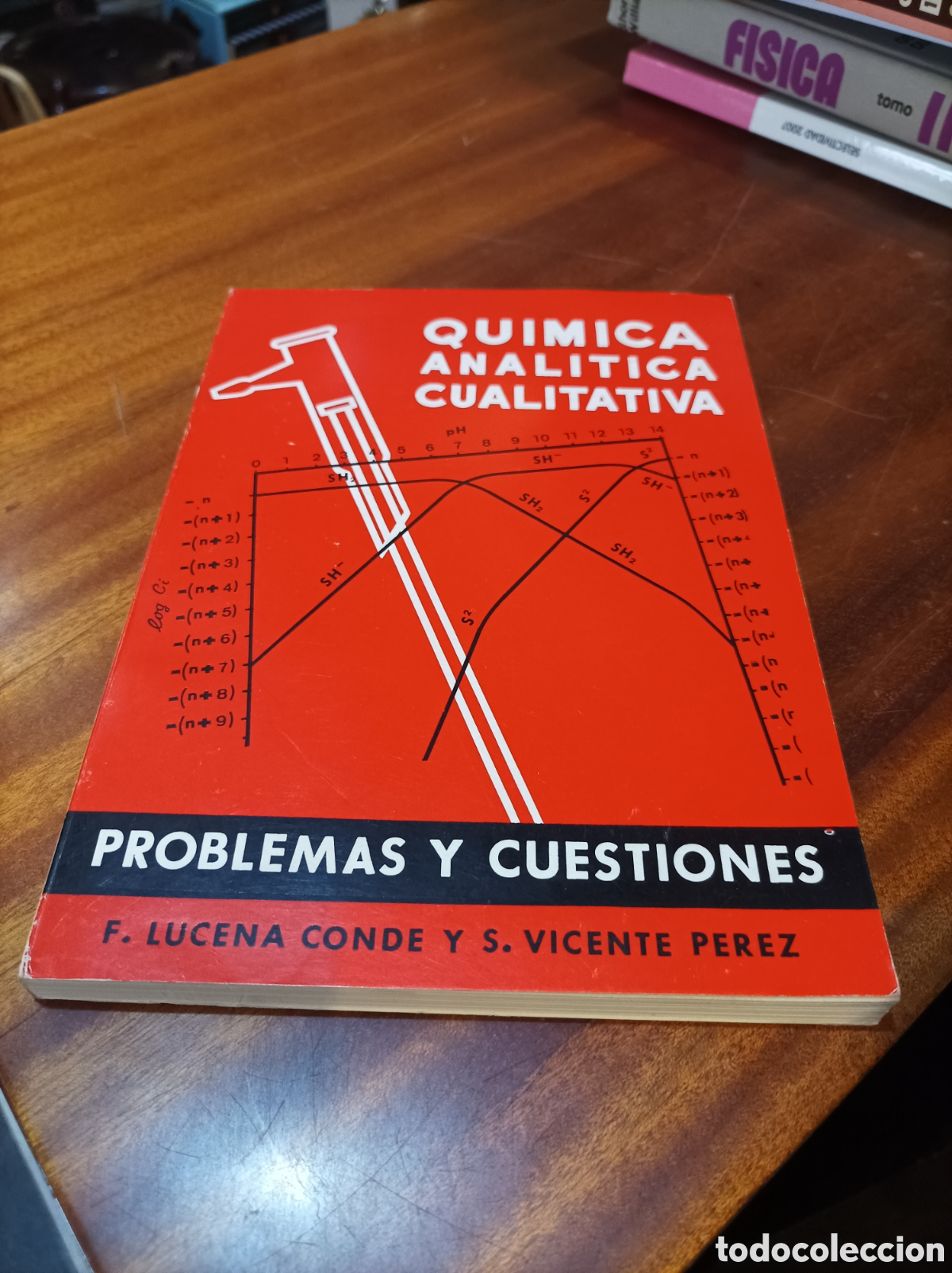 Libros de segunda mano de Ciencias: QU&Iacute;MICA ANAL&Iacute;TICA CUALITATIVA.PROBLEMAS Y CUESTIONES.F.LUCENS CONDE/S. VICENTE PEREZ.1970