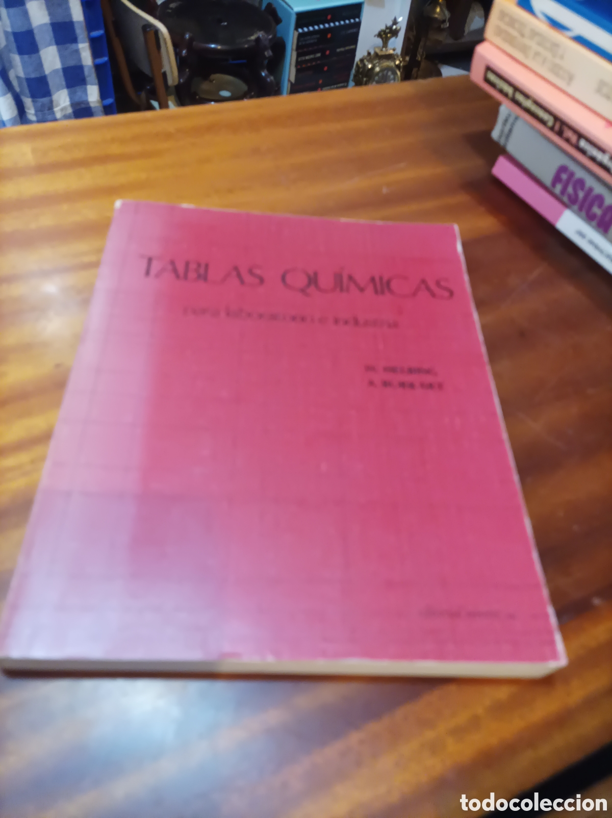 Libros de segunda mano de Ciencias: TABLAS QU&Iacute;MICAS PARA LABORATORIO E INDUSTRIA.W.HELBING/A BURKART.1985