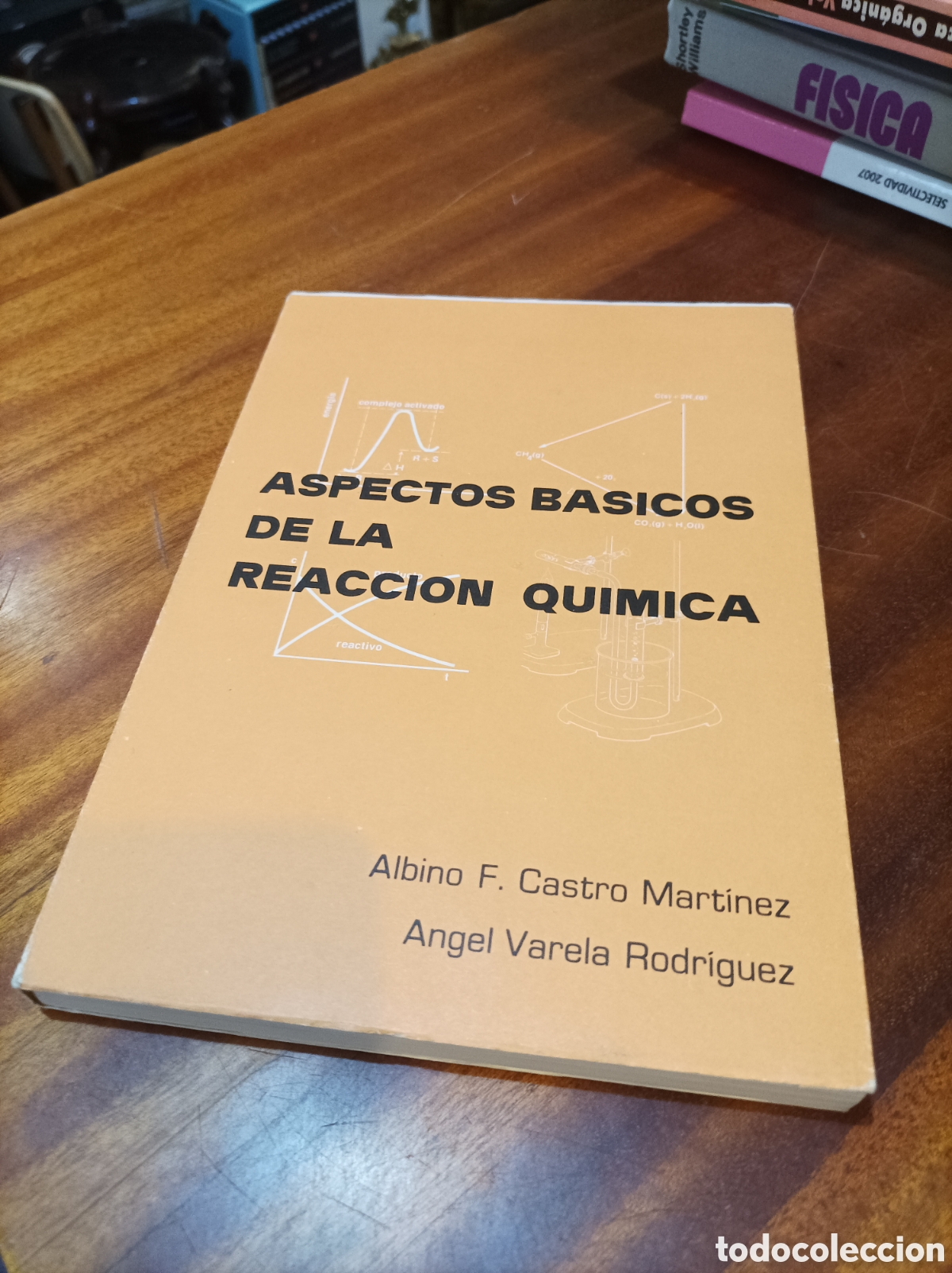 Libros de segunda mano de Ciencias: ASPECTOS B&Aacute;SICOS DE LA REACCI&Oacute;N QU&Iacute;MICA.ALBINO F.CASTRO MART&Iacute;NEZ/ &Aacute;NGEL VARELA RODR&Iacute;GUEZ .