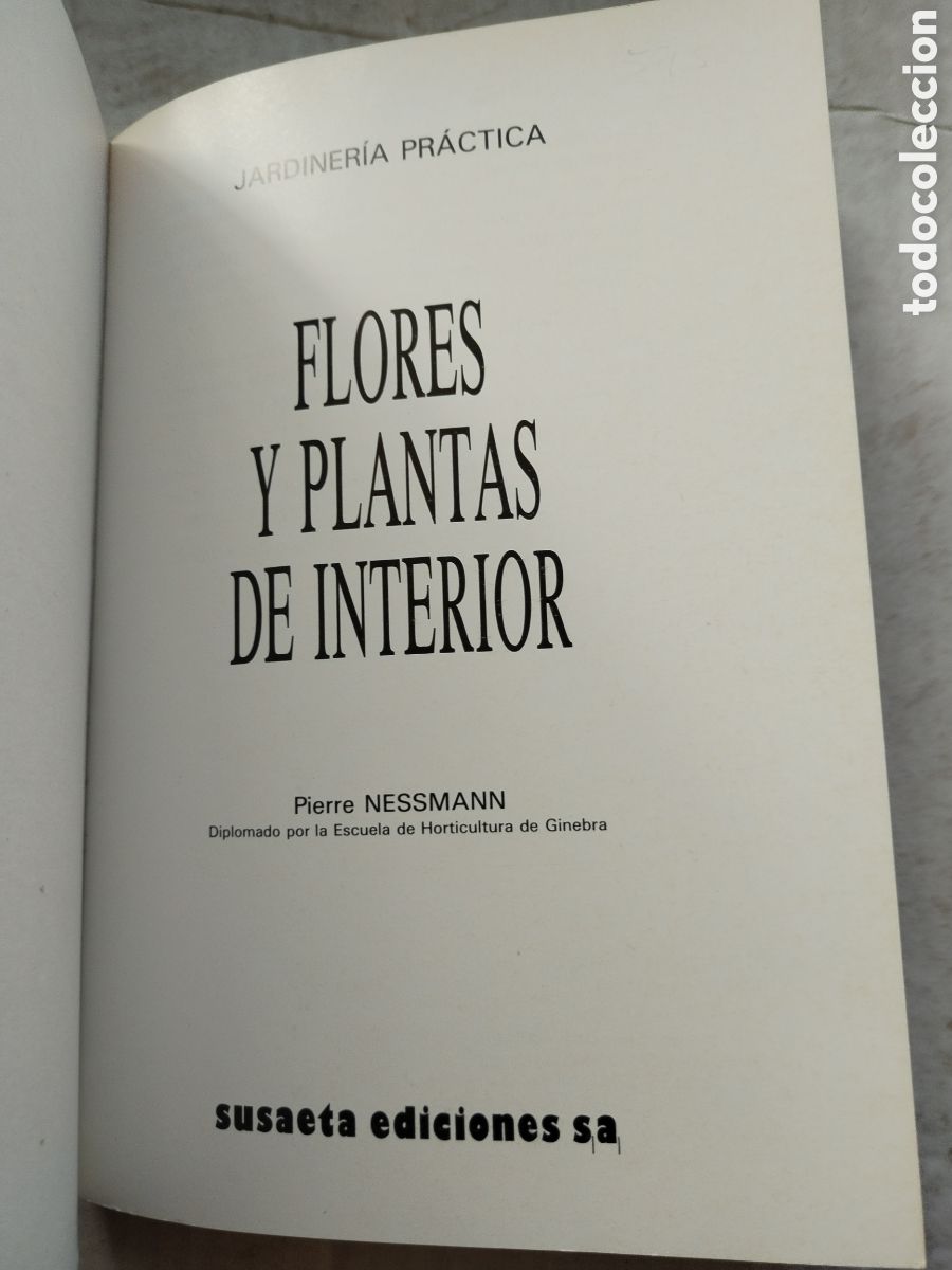 Libros de segunda mano: PLANTAS DE INTERIOR/JARDINER&Iacute;A PRACTICA - Foto 2