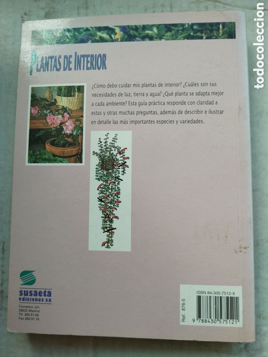 Libros de segunda mano: PLANTAS DE INTERIOR/JARDINER&Iacute;A PRACTICA - Foto 3