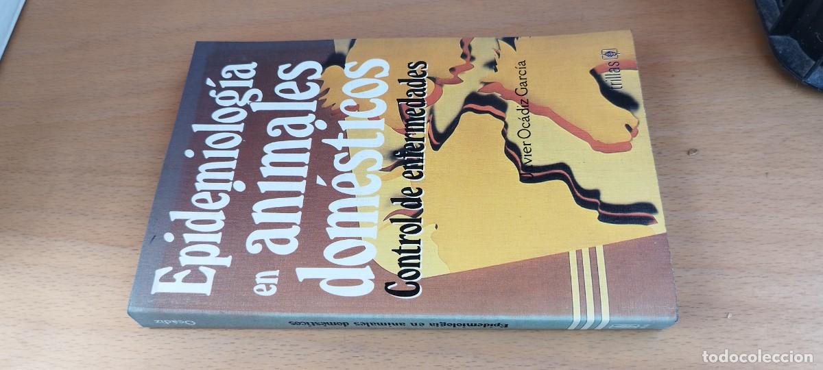 Libros de segunda mano: EPIDEMIOLOGIA EN ANIMALES DOMESTICOS / JAVIER OCADIZ GARCIA / KARA 32 / TRILLAS