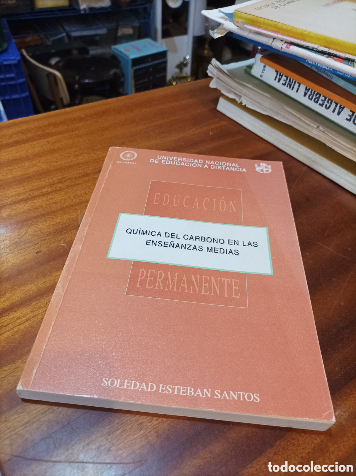 Libros de segunda mano de Ciencias: QU&Iacute;MICA DEL CARBONO EN LAS ENSE&Ntilde;ANZAS MEDIAS.. SOLEDAD ESTEBAN SANTOS..UNED