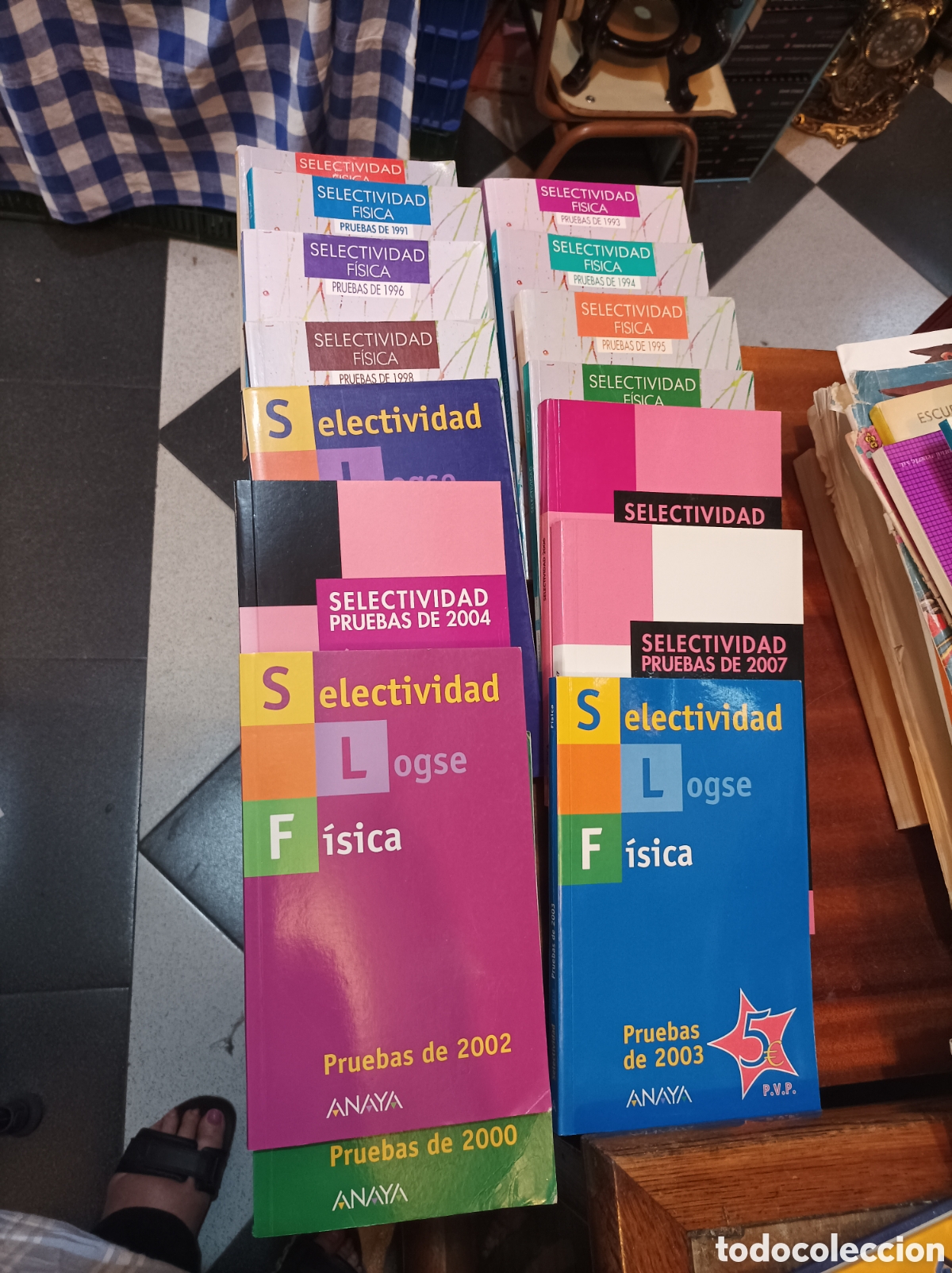 Libros de segunda mano de Ciencias: LOTE 15 LIBROS SELECTIVIDAD F&Iacute;SICA ANAYA