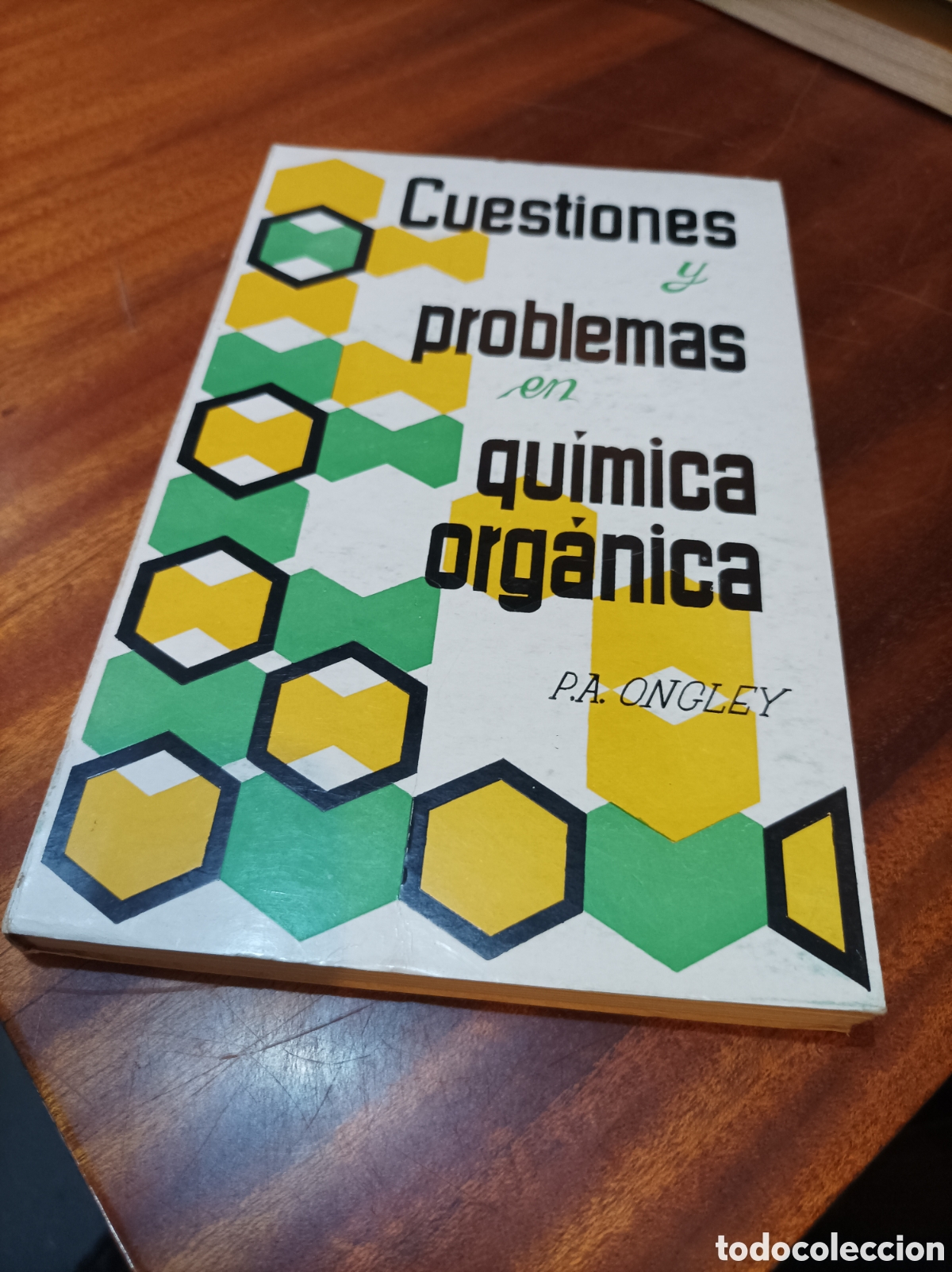 Libros de segunda mano de Ciencias: CUESTIONES Y PROBLEMAS EN QU&Iacute;MICA ORG&Aacute;NICA.P.A.ONGLEY. EDITORIAL ACRIBIA.