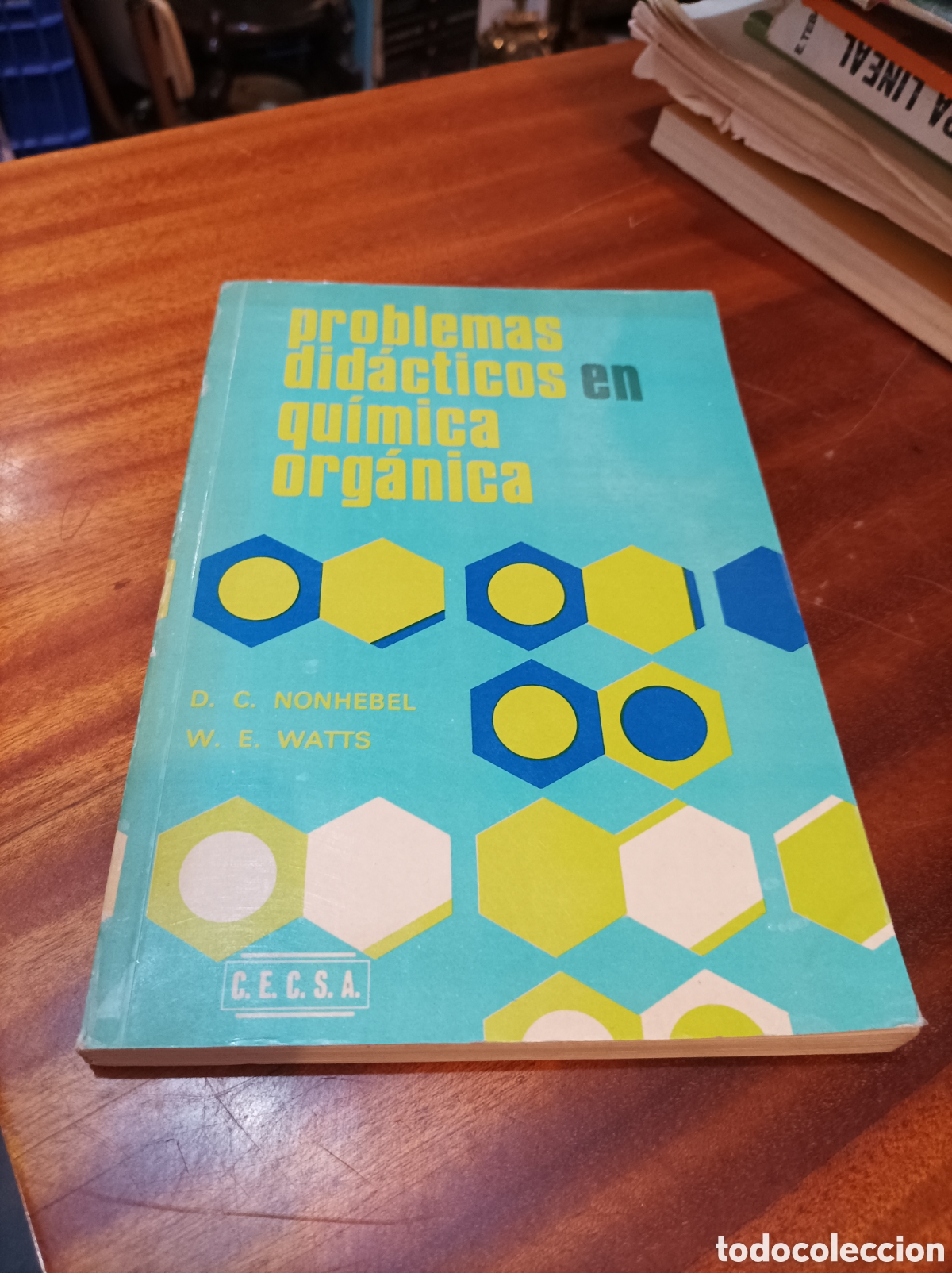 Libros de segunda mano de Ciencias: PROBLEMAS DID&Aacute;CTICOS EN QU&Iacute;MICA ORG&Aacute;NICA.D.C.NONHEBEL/W.E WATTS.