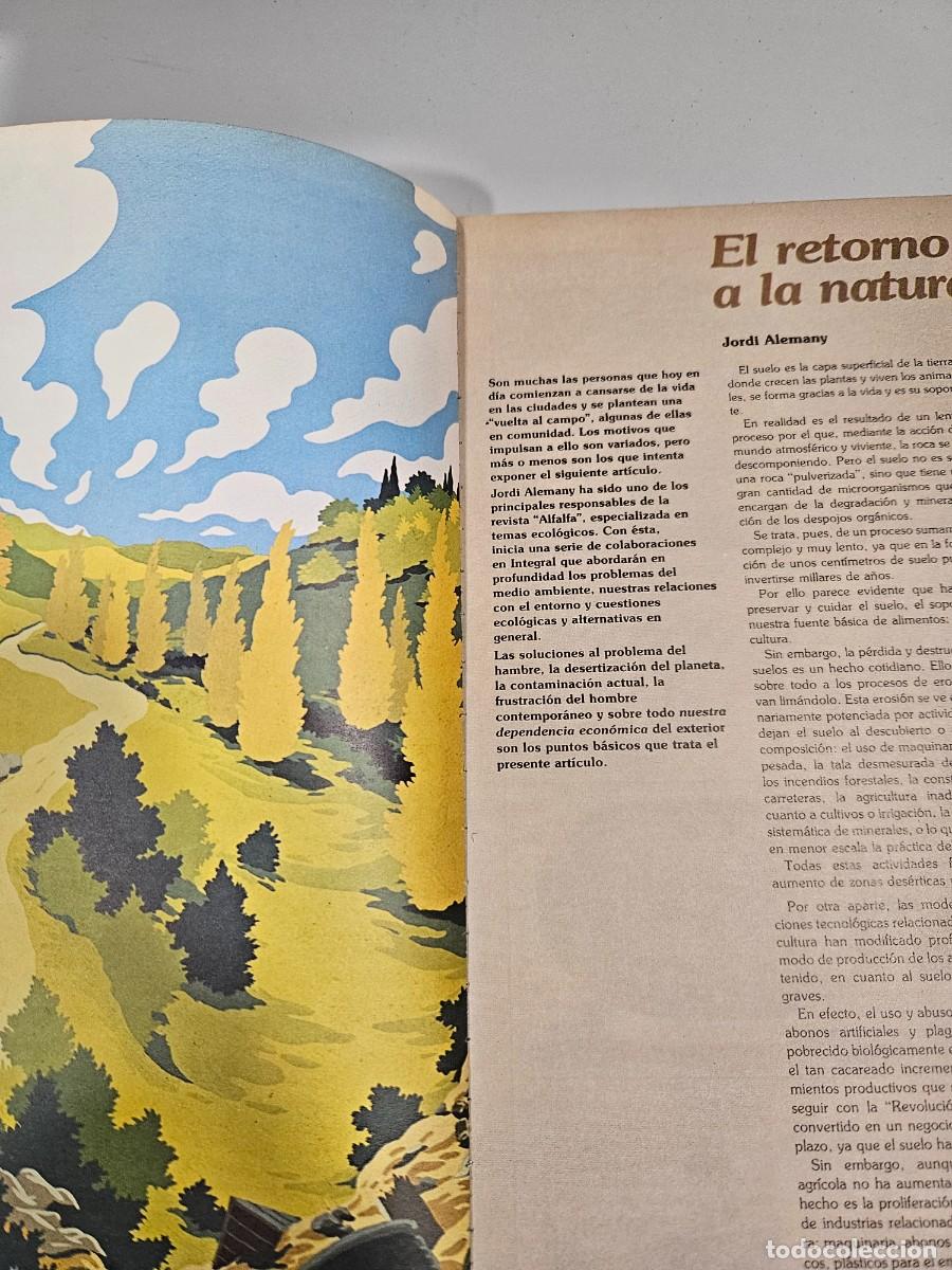 Libros de segunda mano: INTEGRAL - VOLVER A LA TIERRA - Foto 2