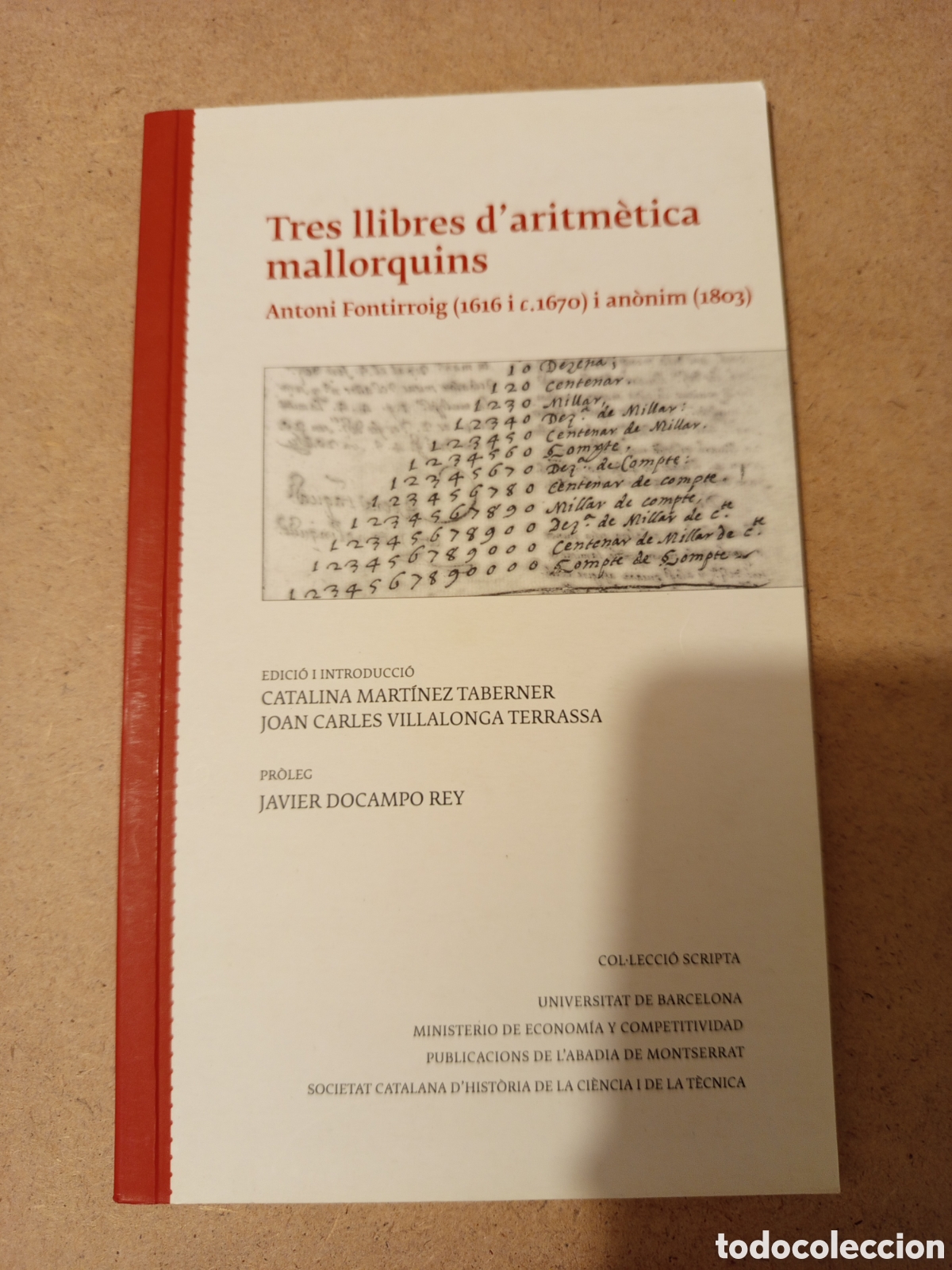 Libros de segunda mano de Ciencias: TRES LLIBRES D'ARITMETICA MALLORQUINS. ANTONI FONTIRROIG (1616 i c. 1670) I ANONIM (1803)