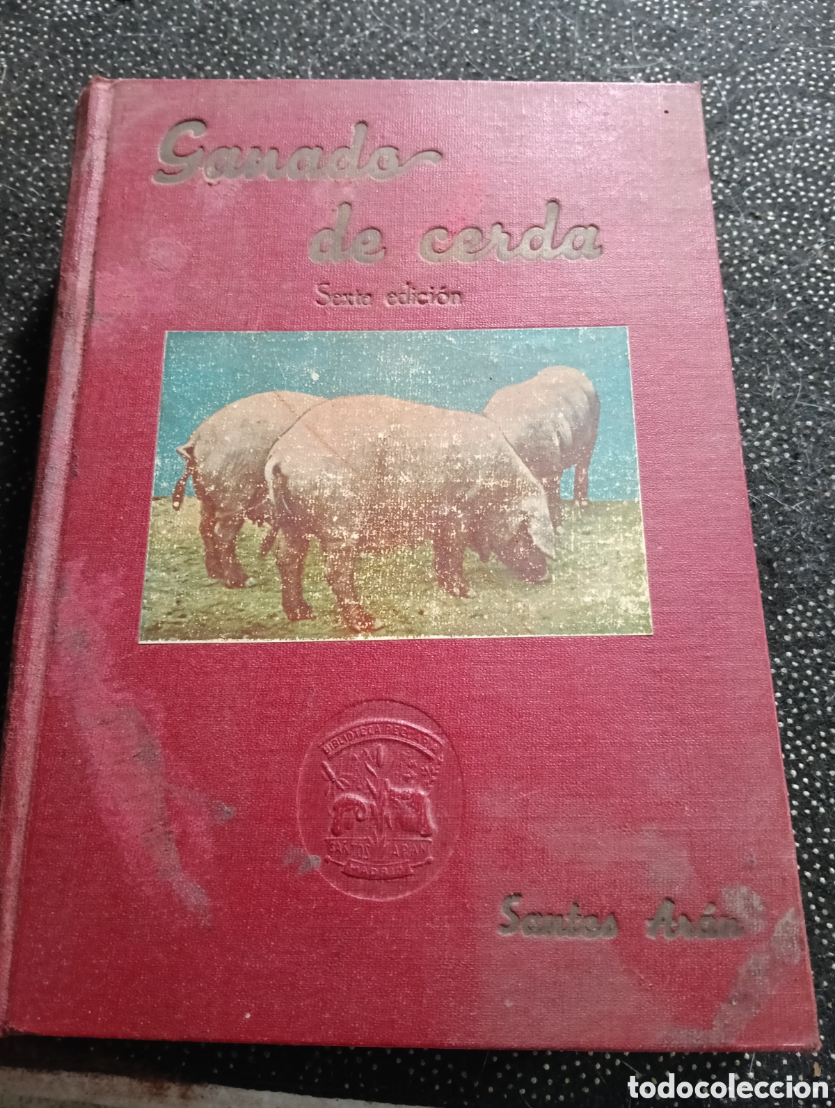 Libros de segunda mano: GANADO DE CERDA. COMO CRIAR LOS CERDOS, DE SANTOS ARAN SEXTA EDICI&Oacute;N