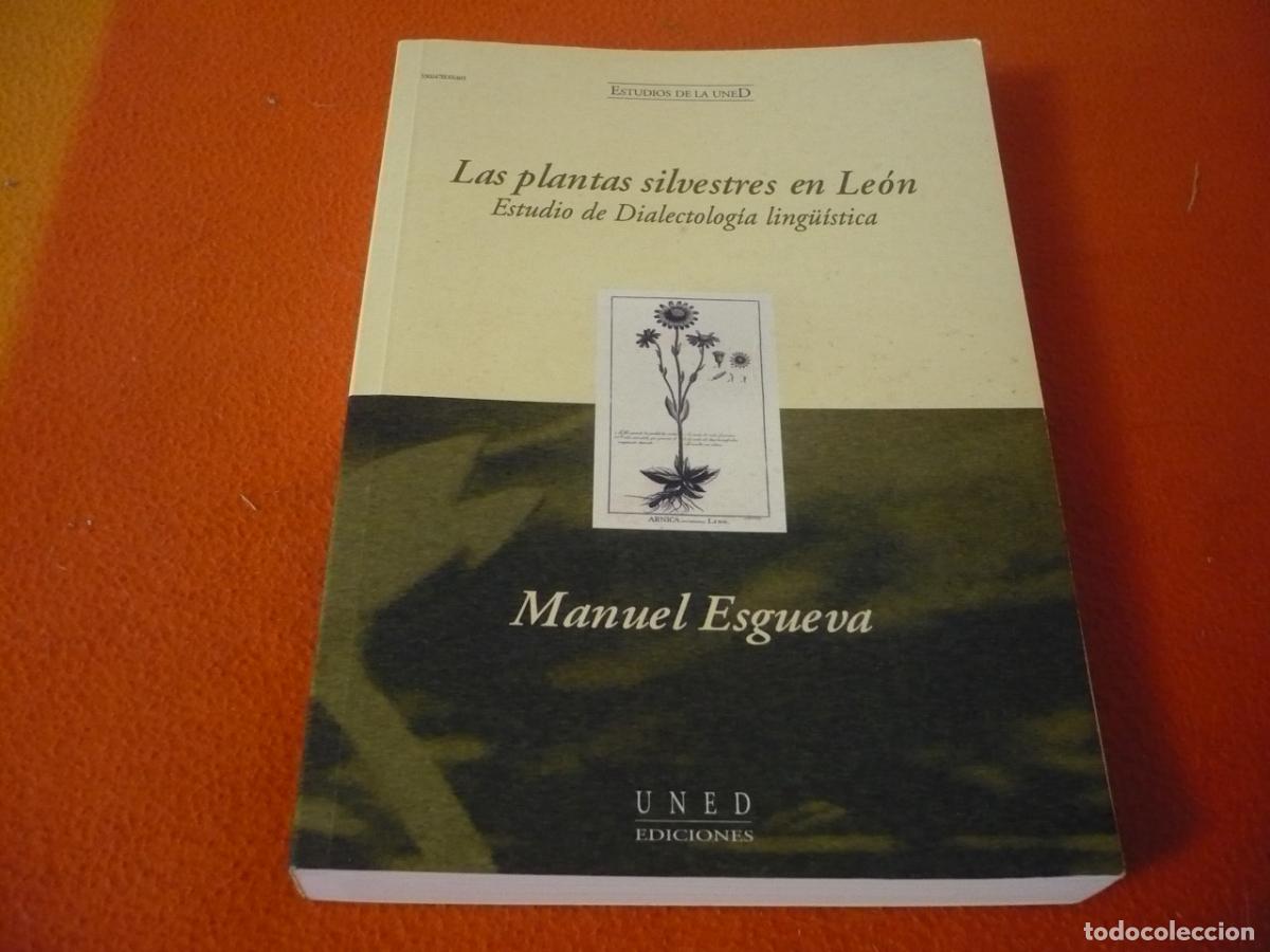 Libros de segunda mano: LAS PLANTAS SILVESTRES EN LEON (MANUEL ESGUEVA) ESTUDIO DIALECTOLOGIA LINGUISTICA BOTANICA CASTILLA