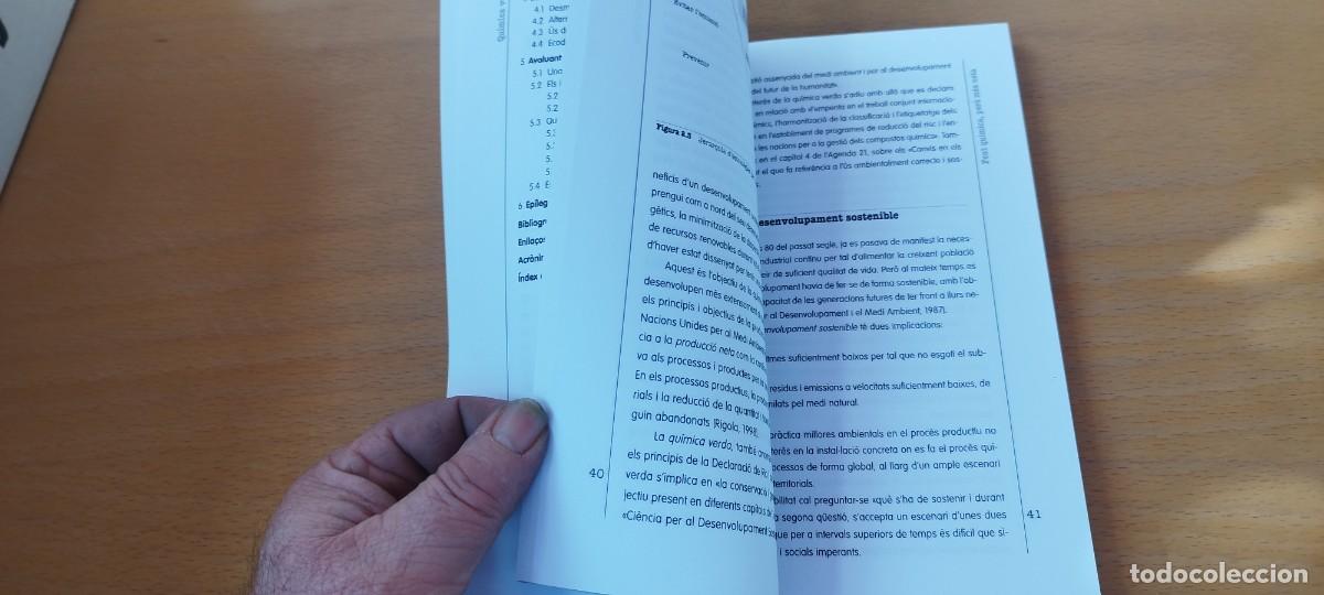 Libros de segunda mano de ciencias: QUIMICA VERDA / XAVIER DOMENECH / KARA 20 / RUBES / EN CATALAN - Foto 16