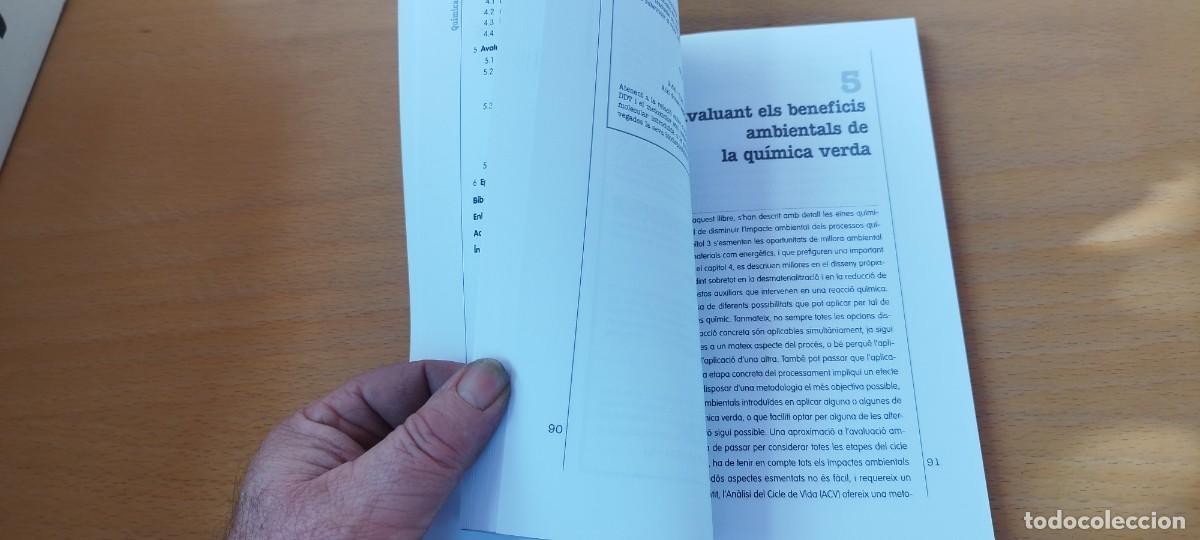 Libros de segunda mano de ciencias: QUIMICA VERDA / XAVIER DOMENECH / KARA 20 / RUBES / EN CATALAN - Foto 14