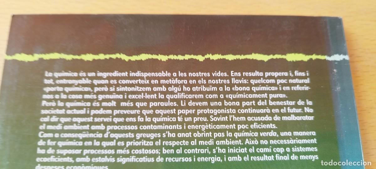 Libros de segunda mano de ciencias: QUIMICA VERDA / XAVIER DOMENECH / KARA 20 / RUBES / EN CATALAN - Foto 5