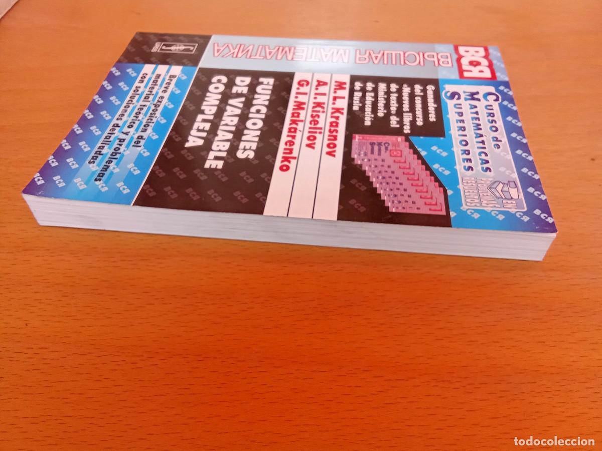Libros de segunda mano de ciencias: FUNCIONES DE VARIABLE COMPLEJA/c&aacute;lculo operacional, teor&iacute;a de la estabilidad/KARA 24/BCR - Foto 4