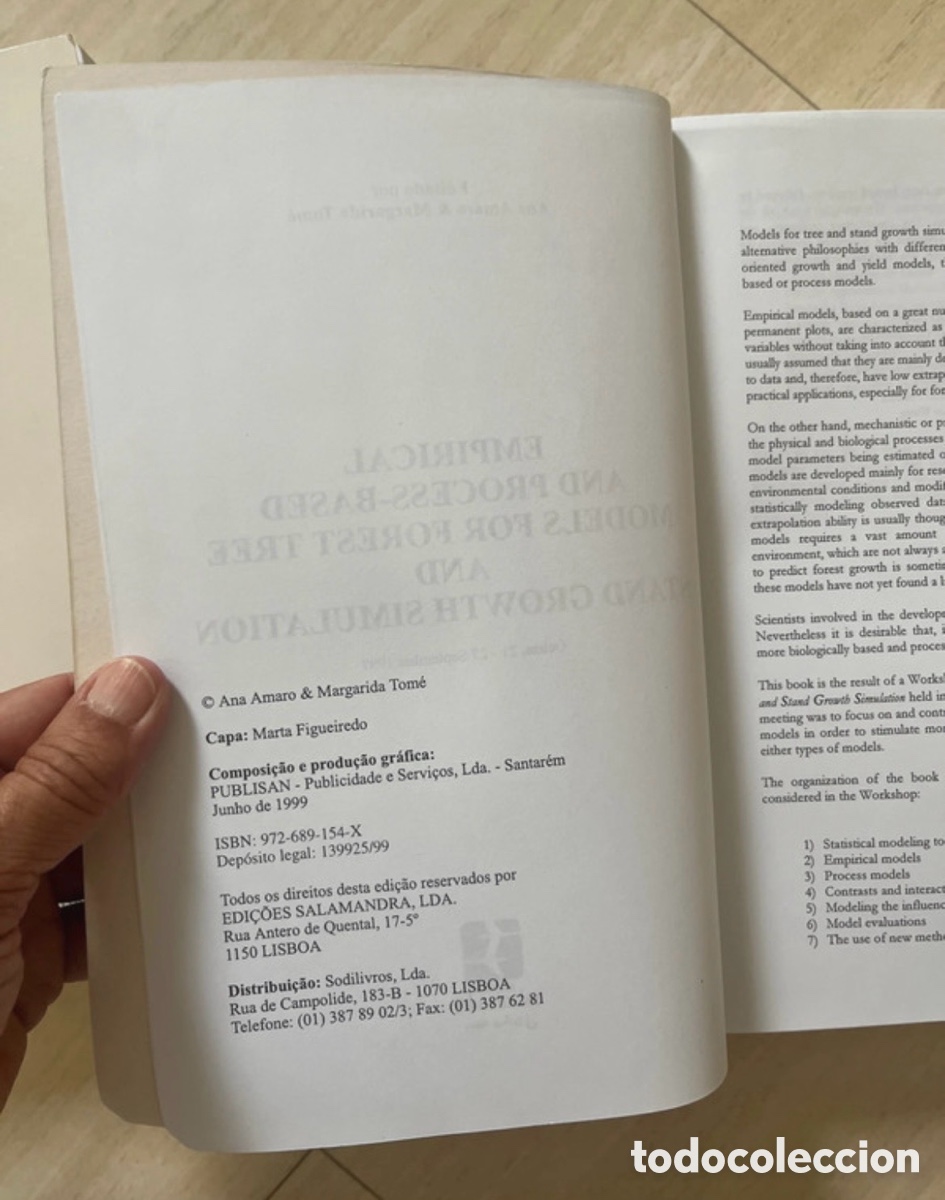Libros de segunda mano: Empirical and Process Based Models for Forest Tree and Stand Growth Simulation - Foto 3