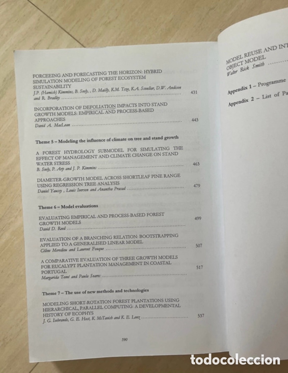 Libros de segunda mano: Empirical and Process Based Models for Forest Tree and Stand Growth Simulation - Foto 7
