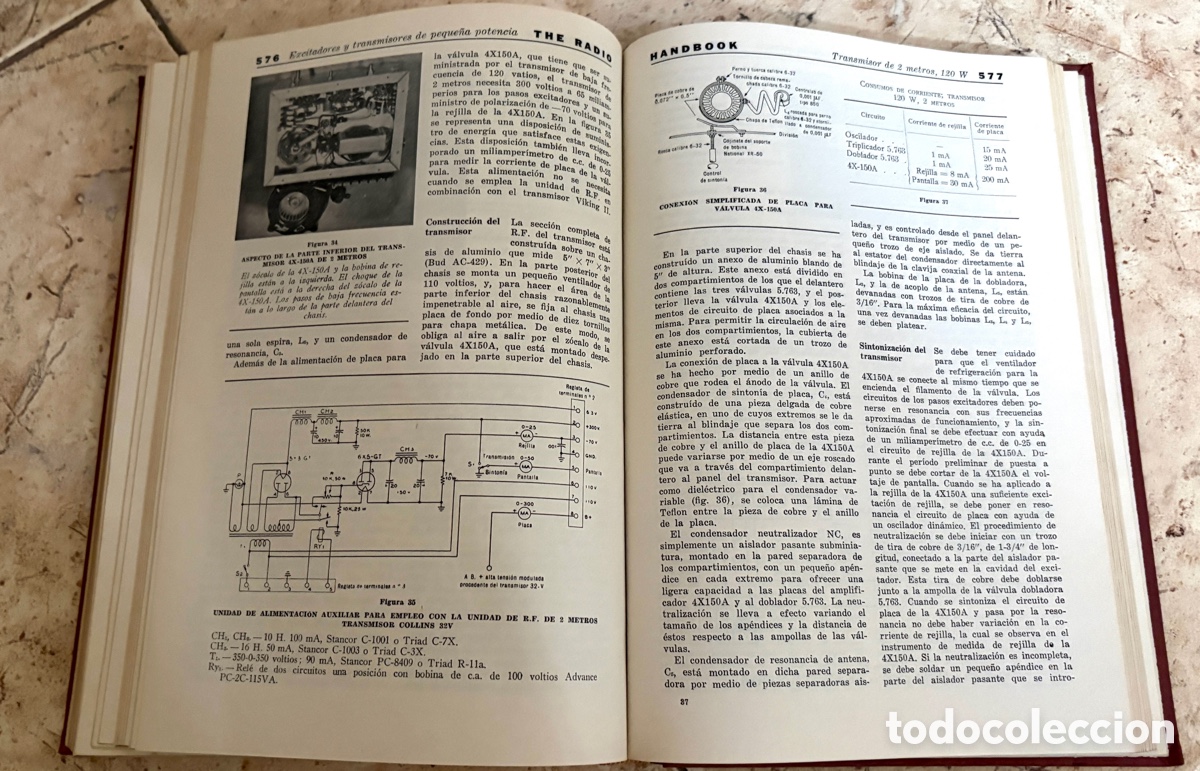 Libros de segunda mano de ciencias: Radio HandBook edici&oacute;n espa&ntilde;ola 1956 - Foto 3