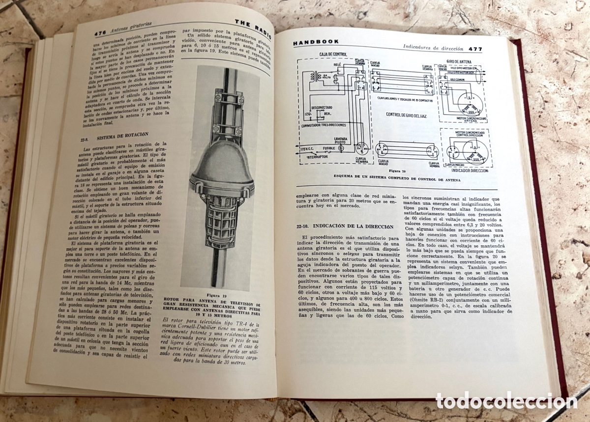 Libros de segunda mano de ciencias: Radio HandBook edici&oacute;n espa&ntilde;ola 1956 - Foto 4