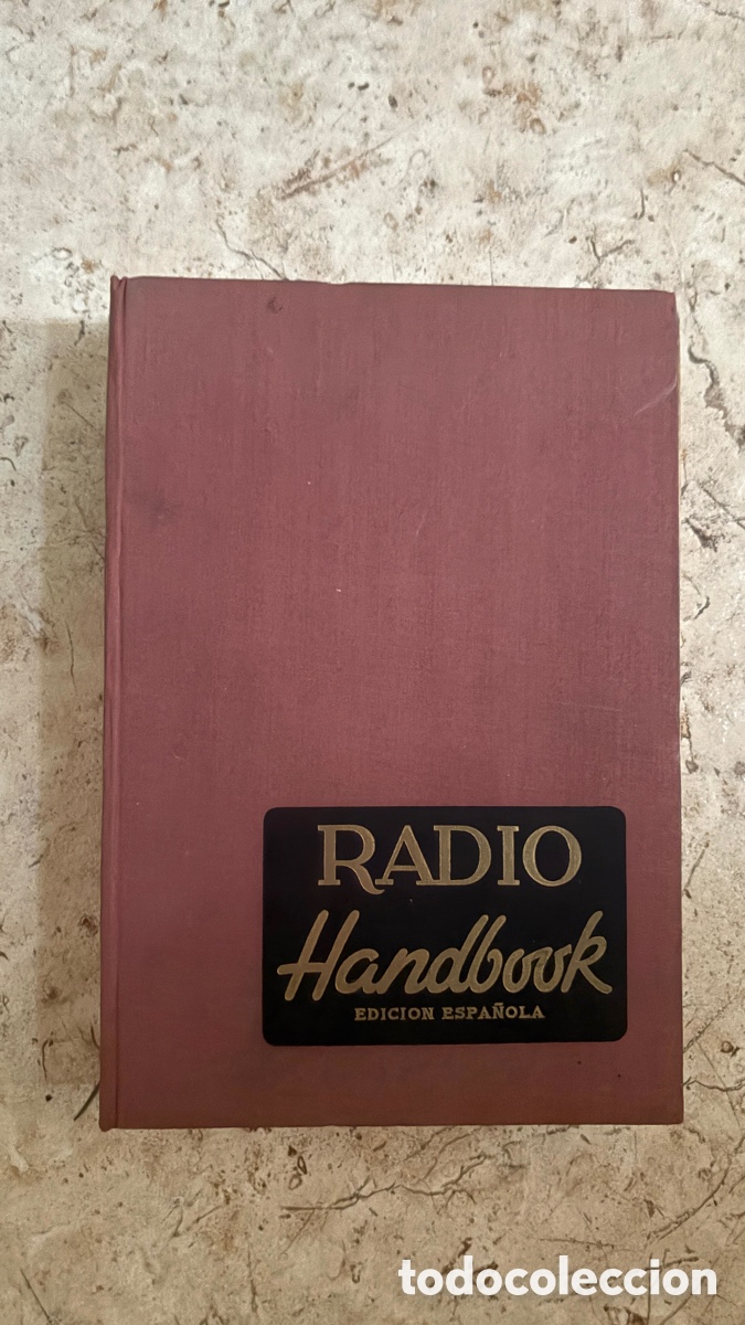 Libros de segunda mano de ciencias: Radio HandBook edici&oacute;n espa&ntilde;ola 1956 - Foto 1