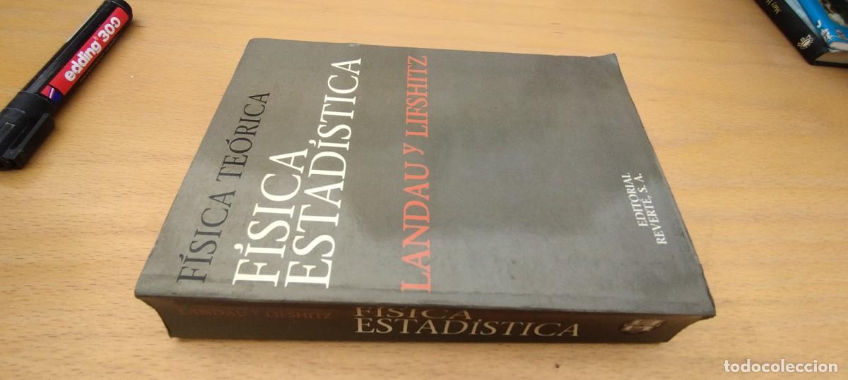 Libros de segunda mano de Ciencias: FISICA TEORICA FISICA ESTADISTICA / LANDAU, LIFSHITZ / KARA8 / REVERTE