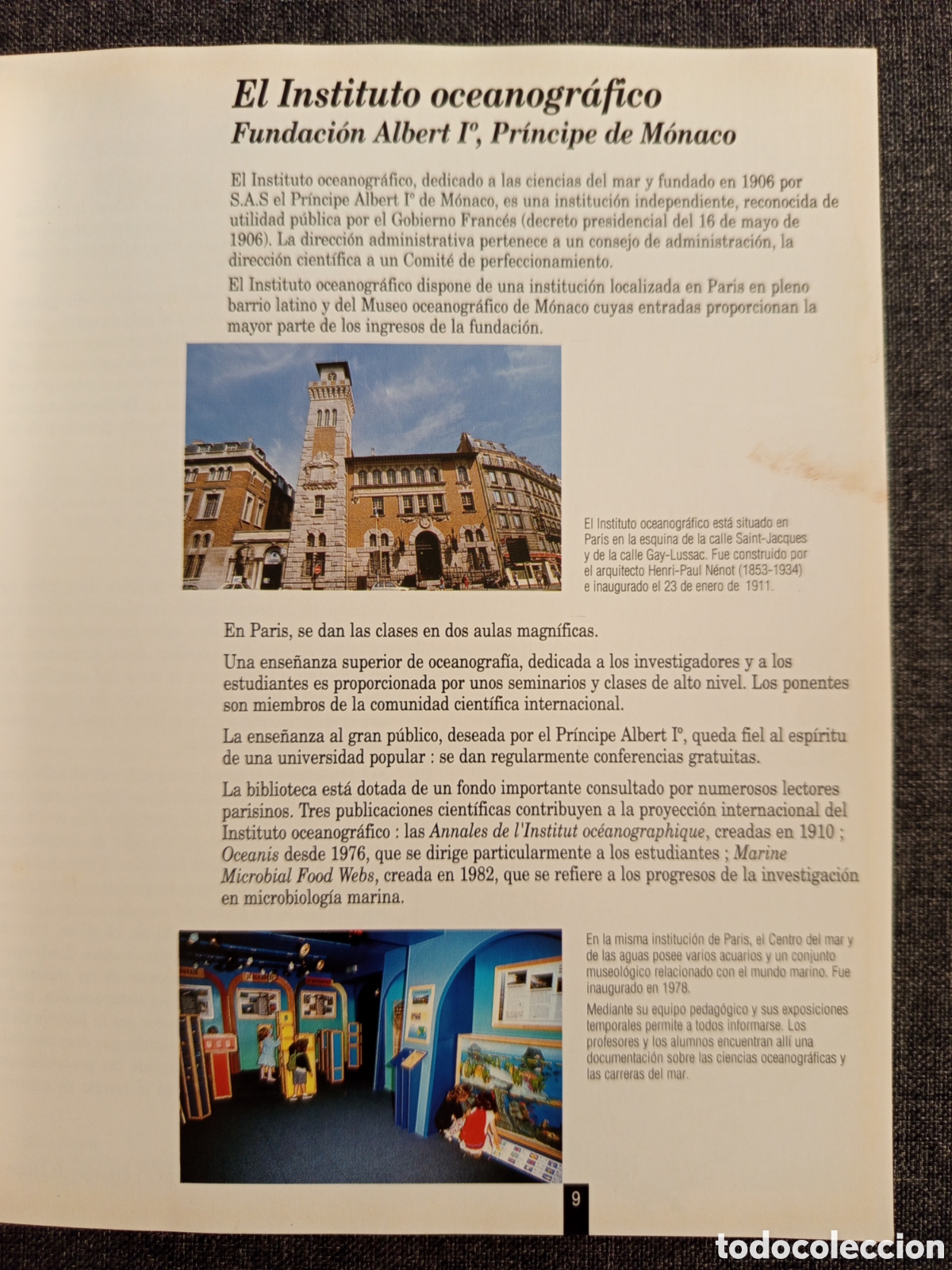 Libros de segunda mano: GUIA DEL MUSEO OCEANOGRAFICO MONACO - Foto 12