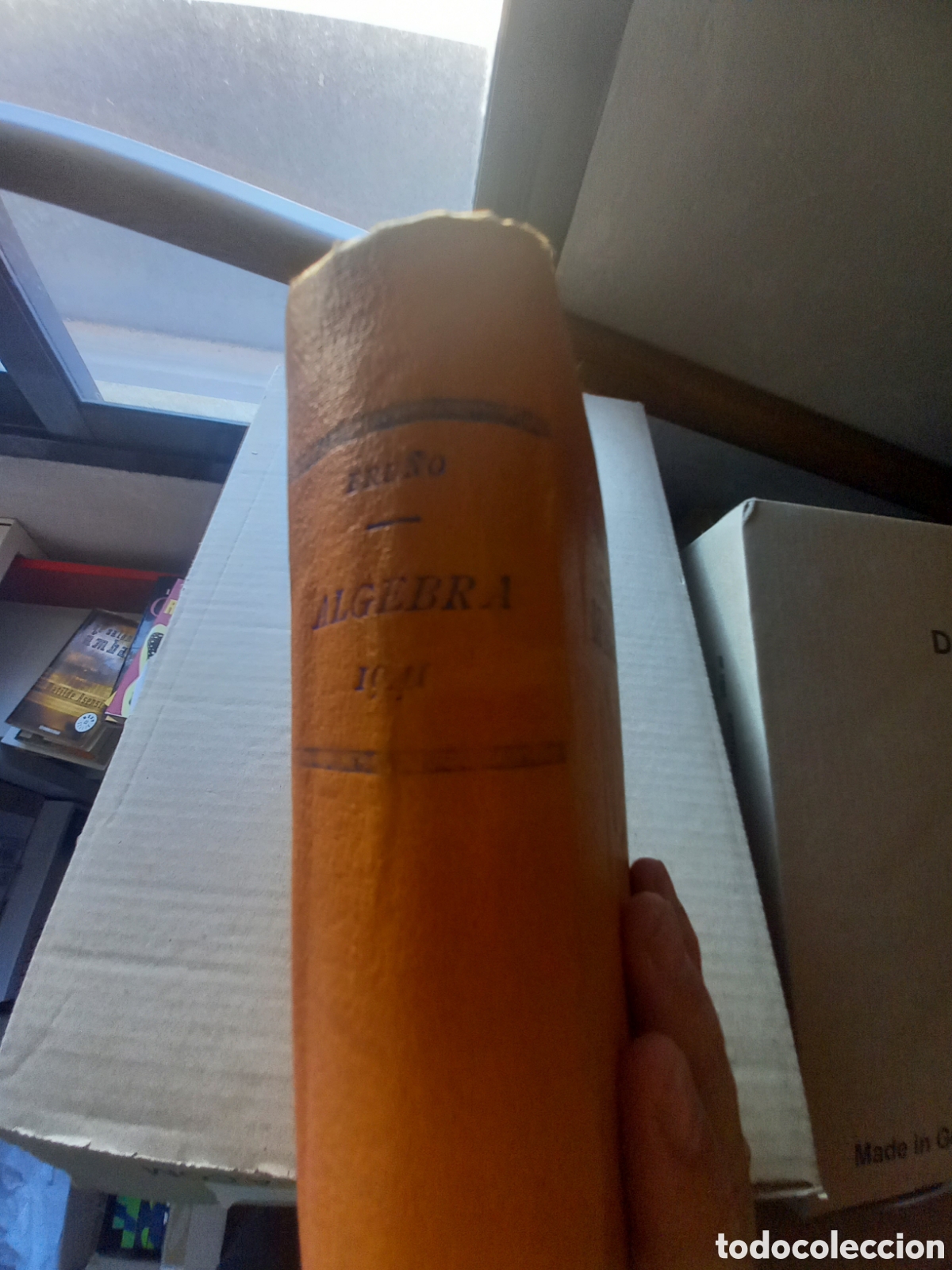 Libros de segunda mano de ciencias: Libro de &Aacute;lgebra y solucionario - Foto 2