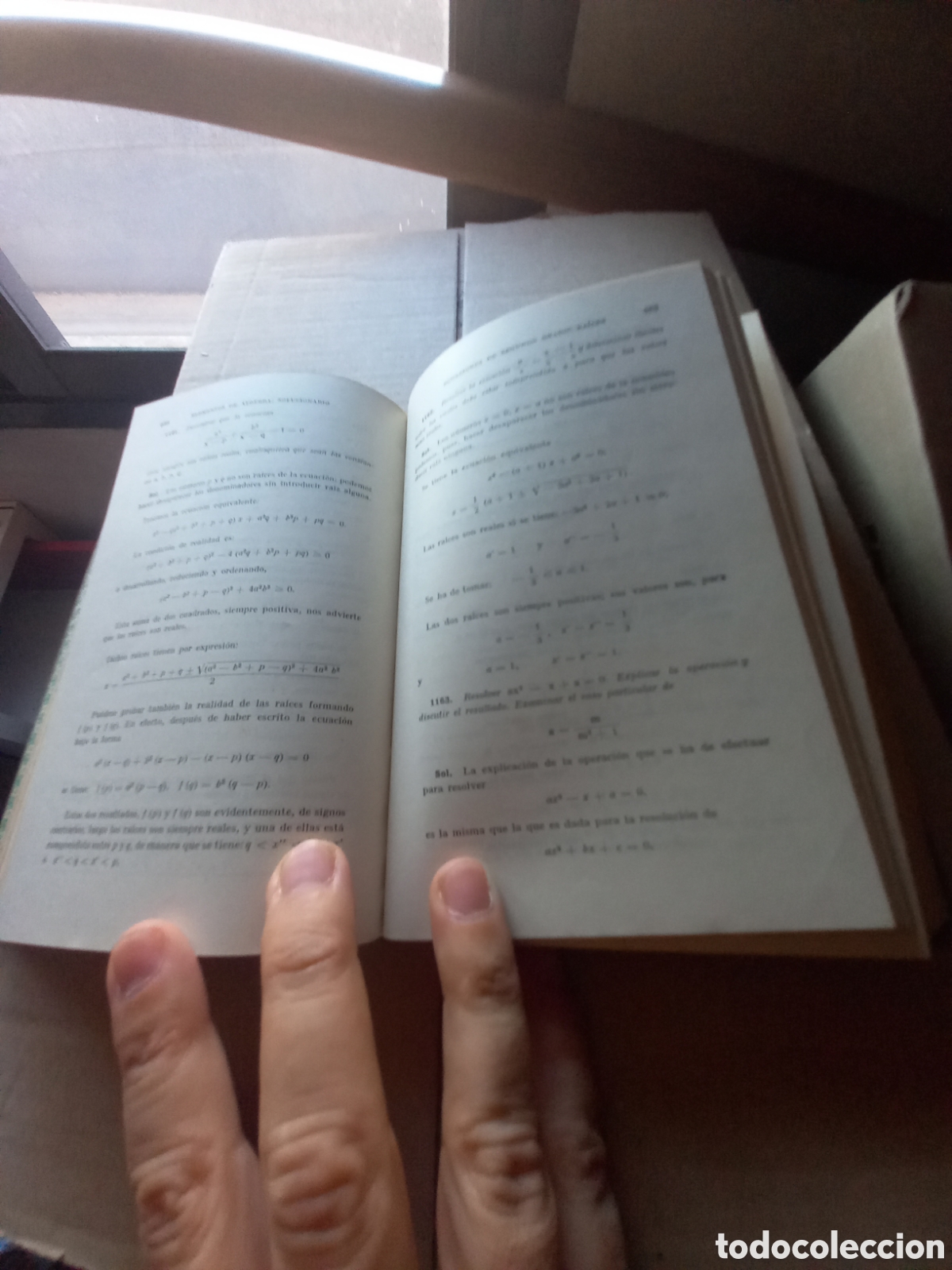 Libros de segunda mano de ciencias: Libro de &Aacute;lgebra y solucionario - Foto 7
